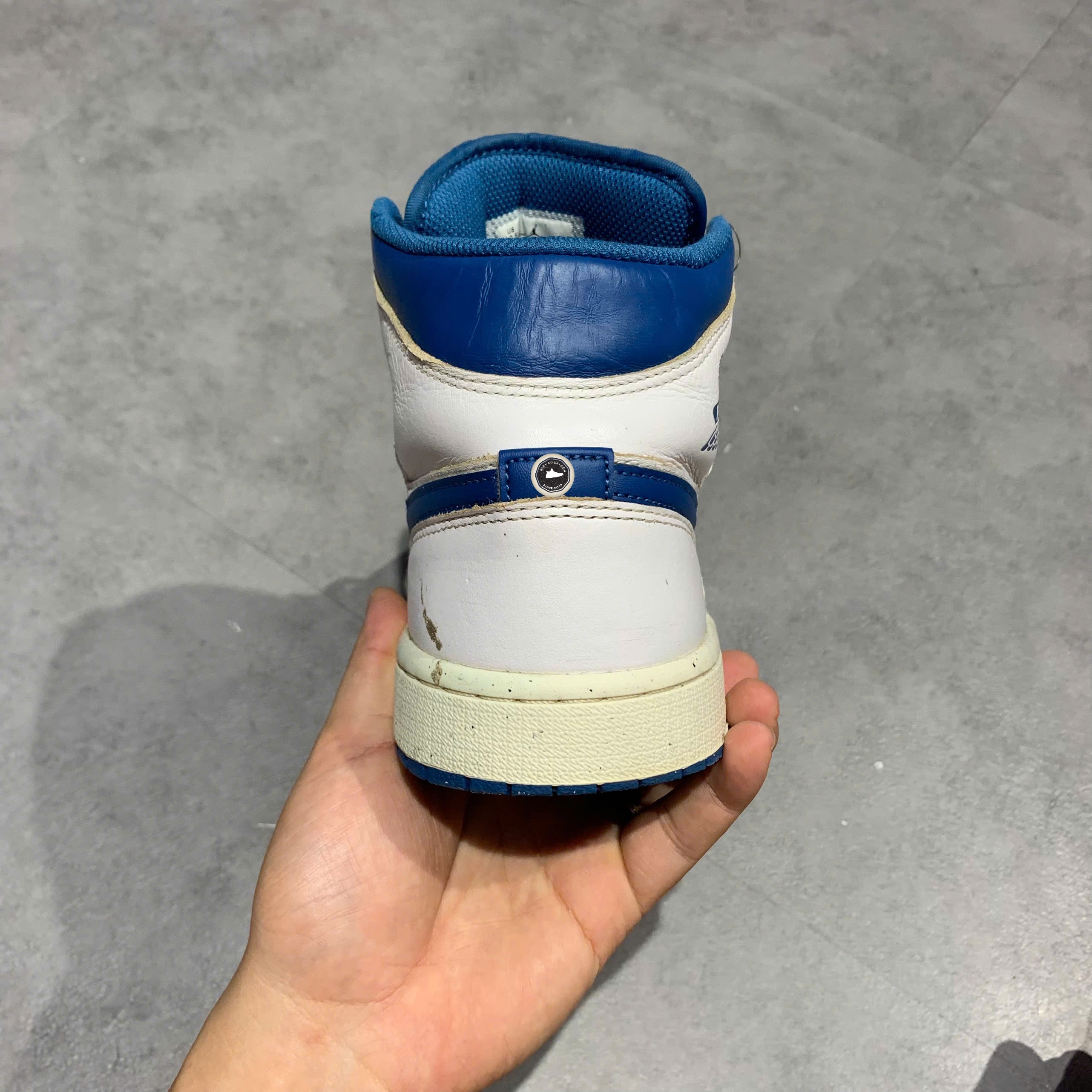 Air Jordan 1 Mid SE Industrial Blue - FN5215-141 - Size 44.5 - GIÀY 2HAND CHÍNH HÃNG PVN25701