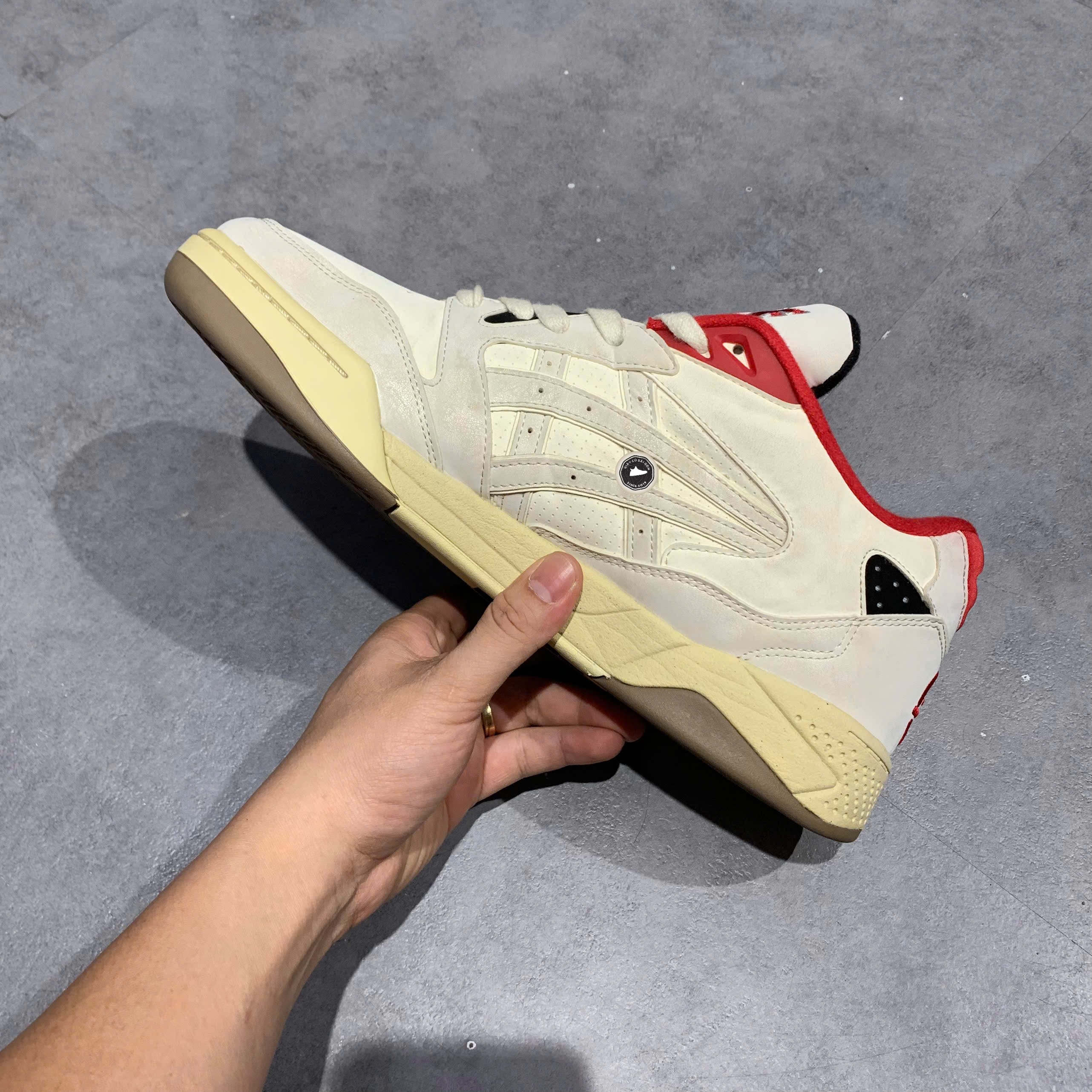 Asics EX89 Cream Red - 1203A532 - Size 46 - GIÀY 2HAND CHÍNH HÃNG PVN25266