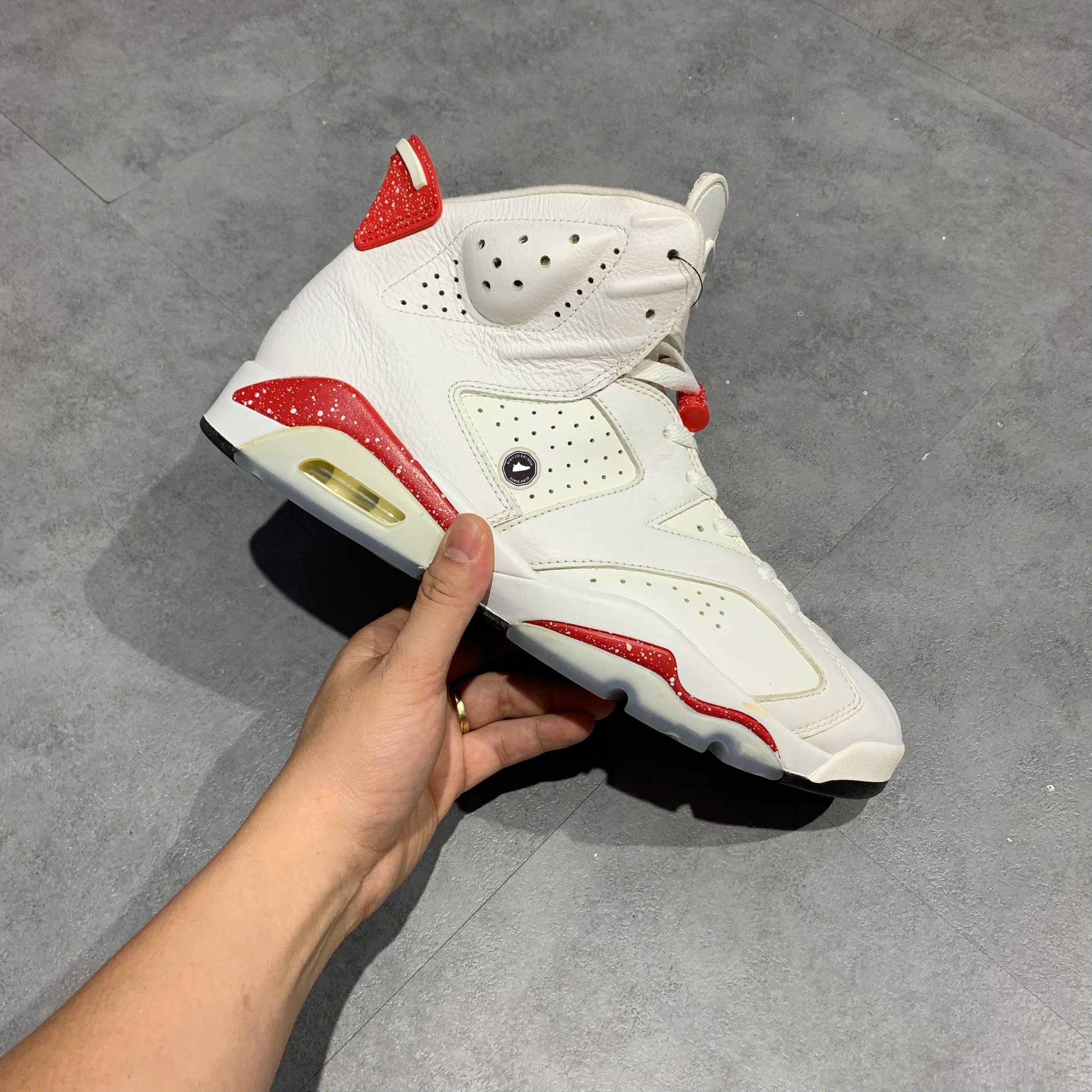 Air Jordan 6 Retro Red Oreo - CT8529-162 - Size 45 - GIÀY 2HAND CHÍNH HÃNG PVN25722