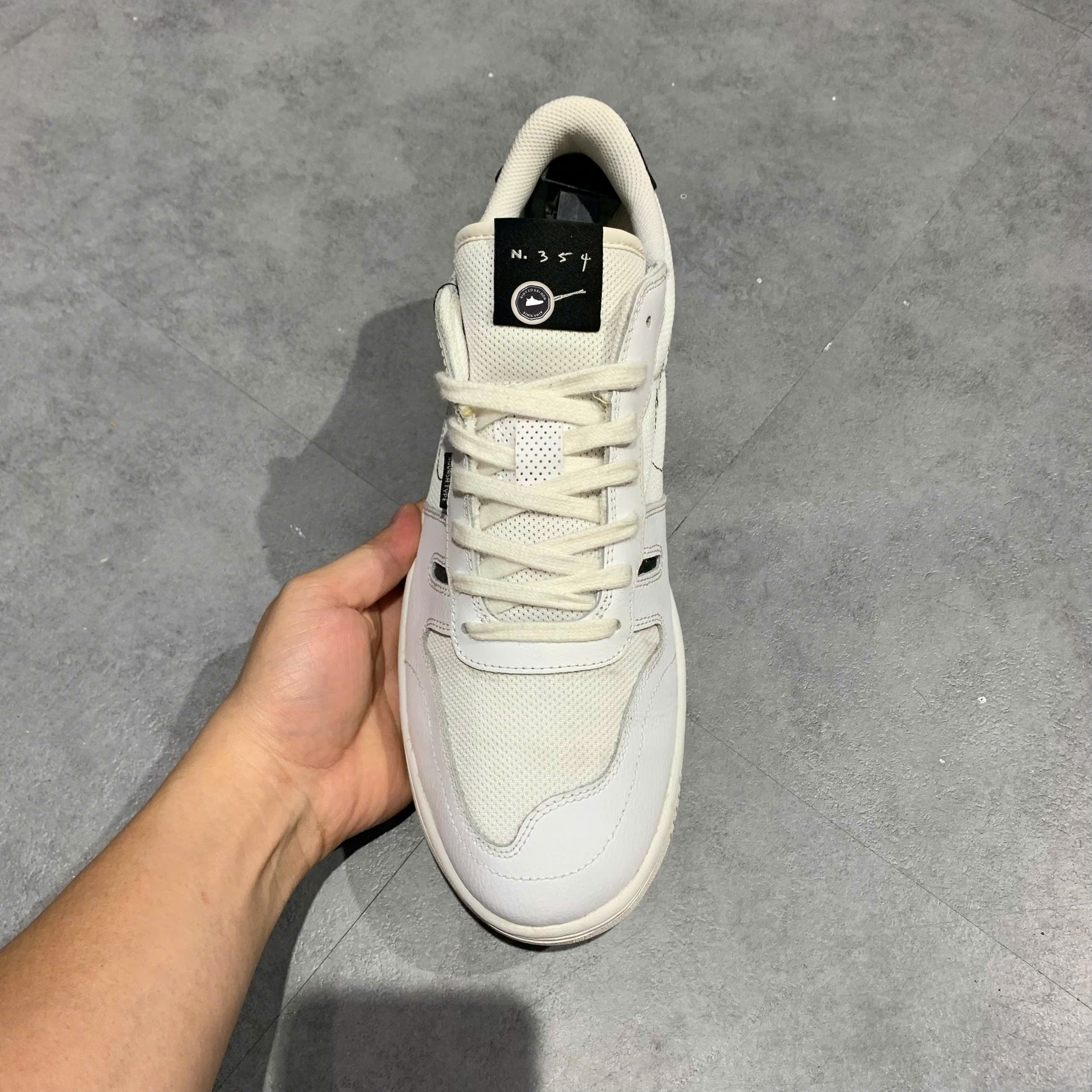 Nike Squash Type N. 354 White Black - CT2922-100 - Size 43 - GIÀY 2HAND CHÍNH HÃNG PVN25810
