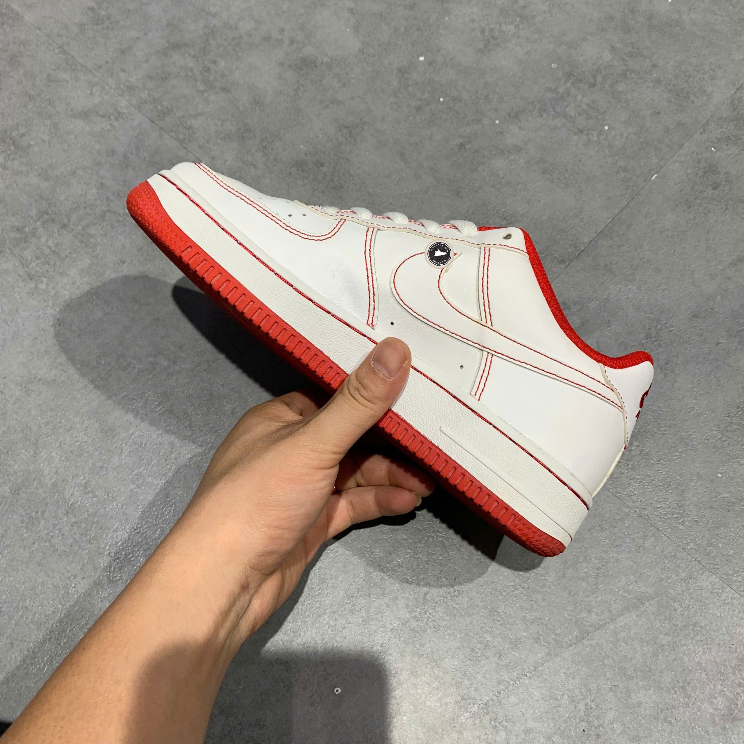 Nike Air Force 1 Low GS 'University Red' - CW1575 100 - Size 37.5 - GIÀY 2HAND CHÍNH HÃNG PVN23006