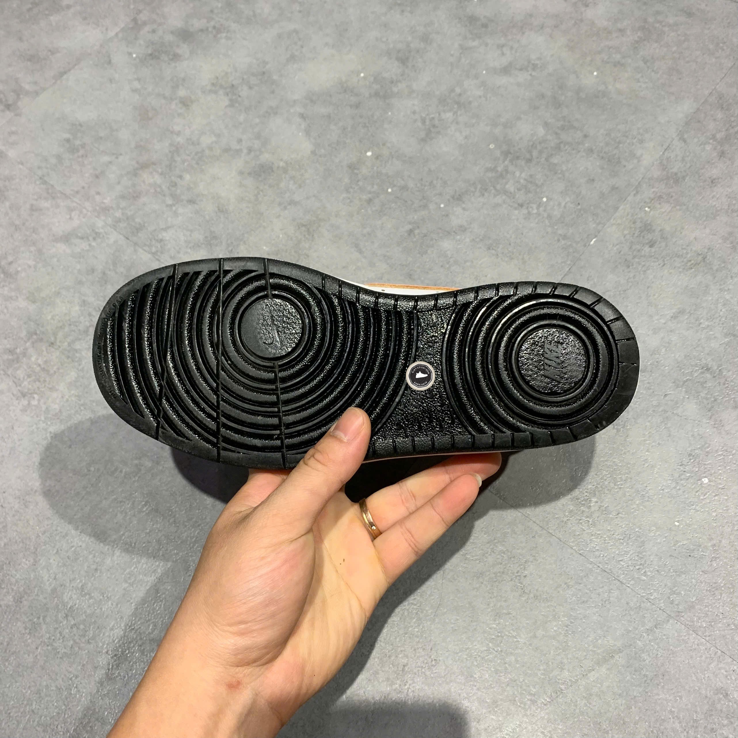 Nike Court Borough Low 2 GS Mint Foam Safety Orange - FN3687 181 - Size 36 - GIÀY 2HAND CHÍNH HÃNG PVN22950