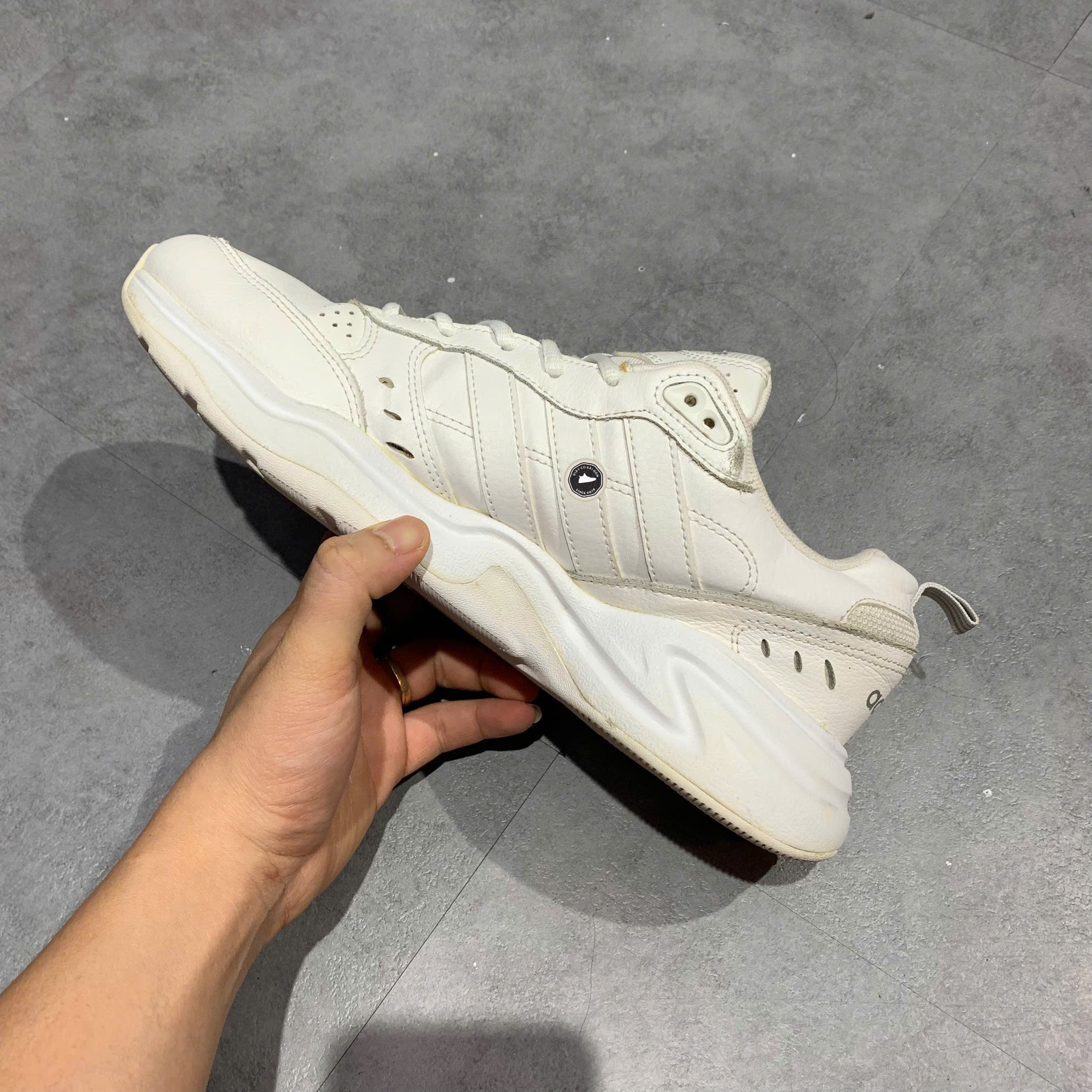 Adidas Strutter 'Cloud White' - EG6214 - Size 43 1/3 - GIÀY 2HAND CHÍNH HÃNG PVN23325