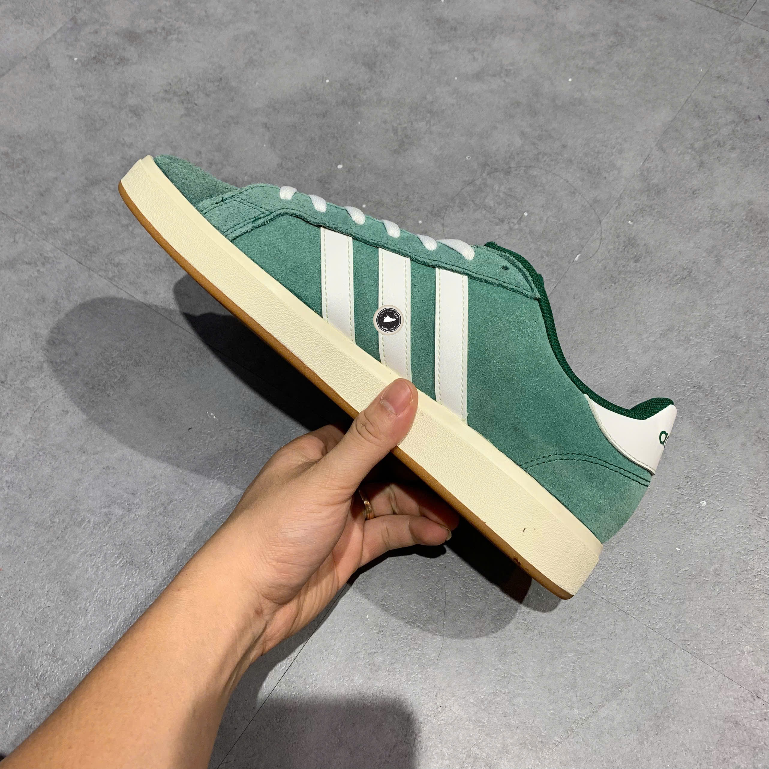Adidas Grand Court Base 00s 'Collegiate Green' - IH6187 - Size 43 1/3 - GIÀY 2HAND CHÍNH HÃNG PVN23618