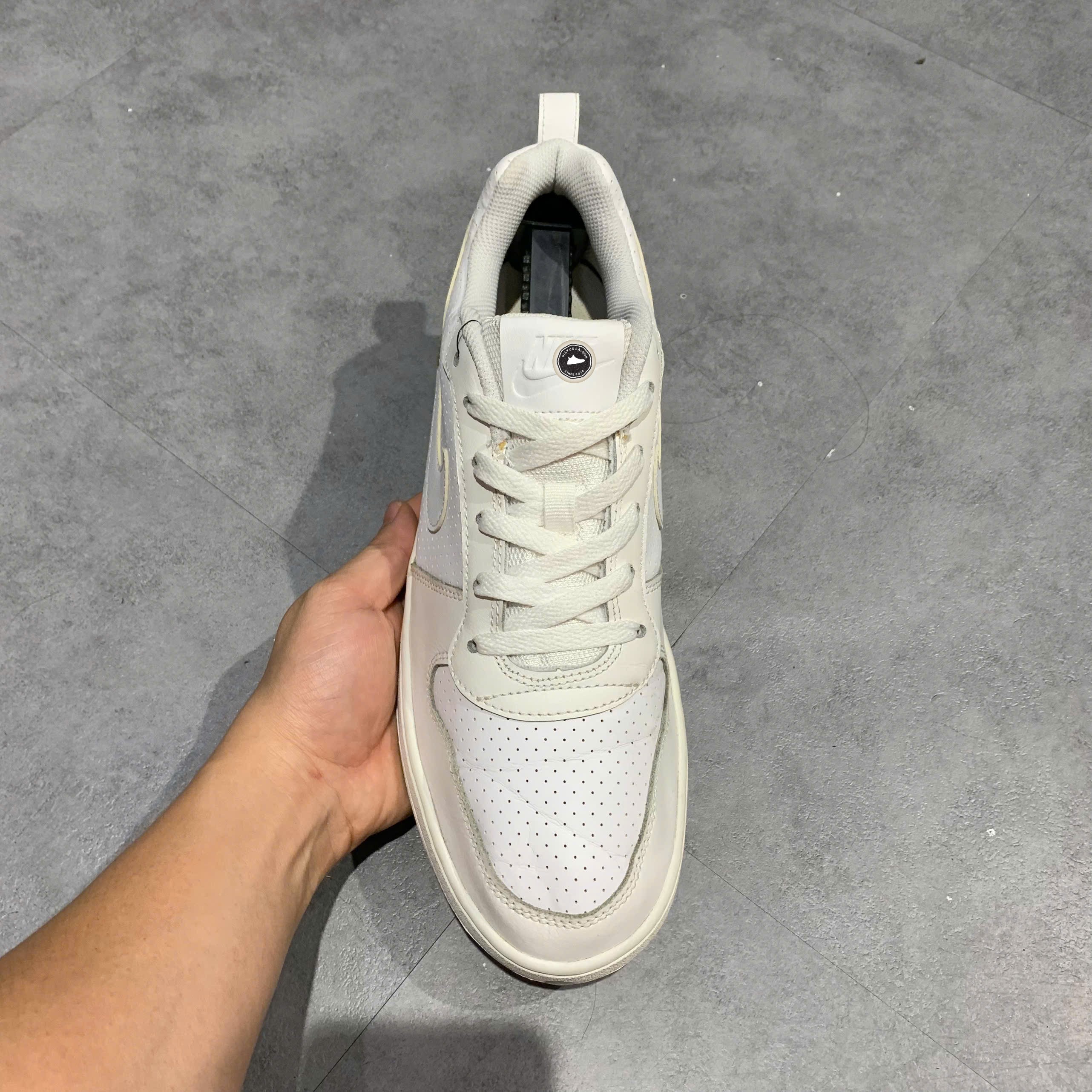 Nike Court Borough Low - 838937 111 - Size 44 - GIÀY 2HAND CHÍNH HÃNG PVN23590