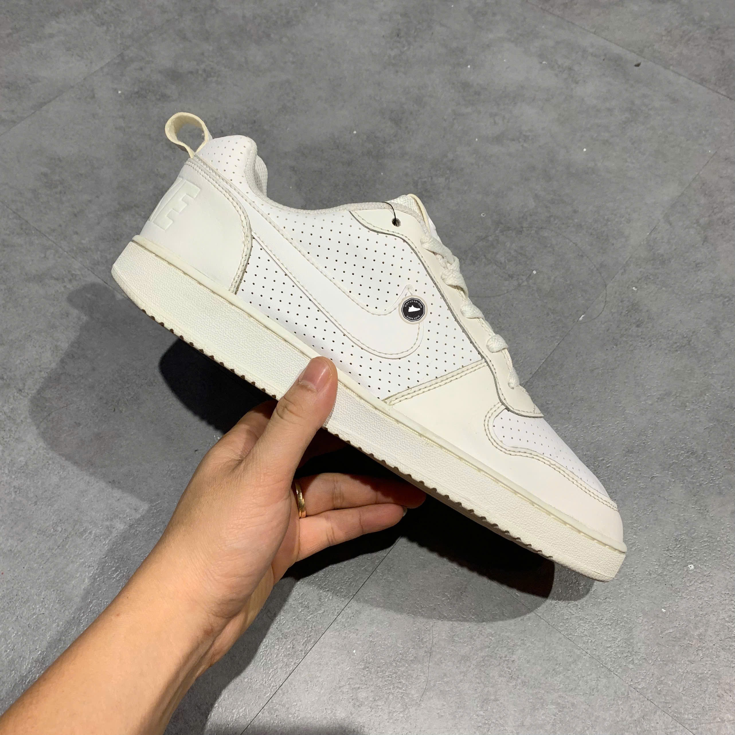 Nike Court Borough Low - 838937 111 - Size 44 - GIÀY 2HAND CHÍNH HÃNG PVN23590