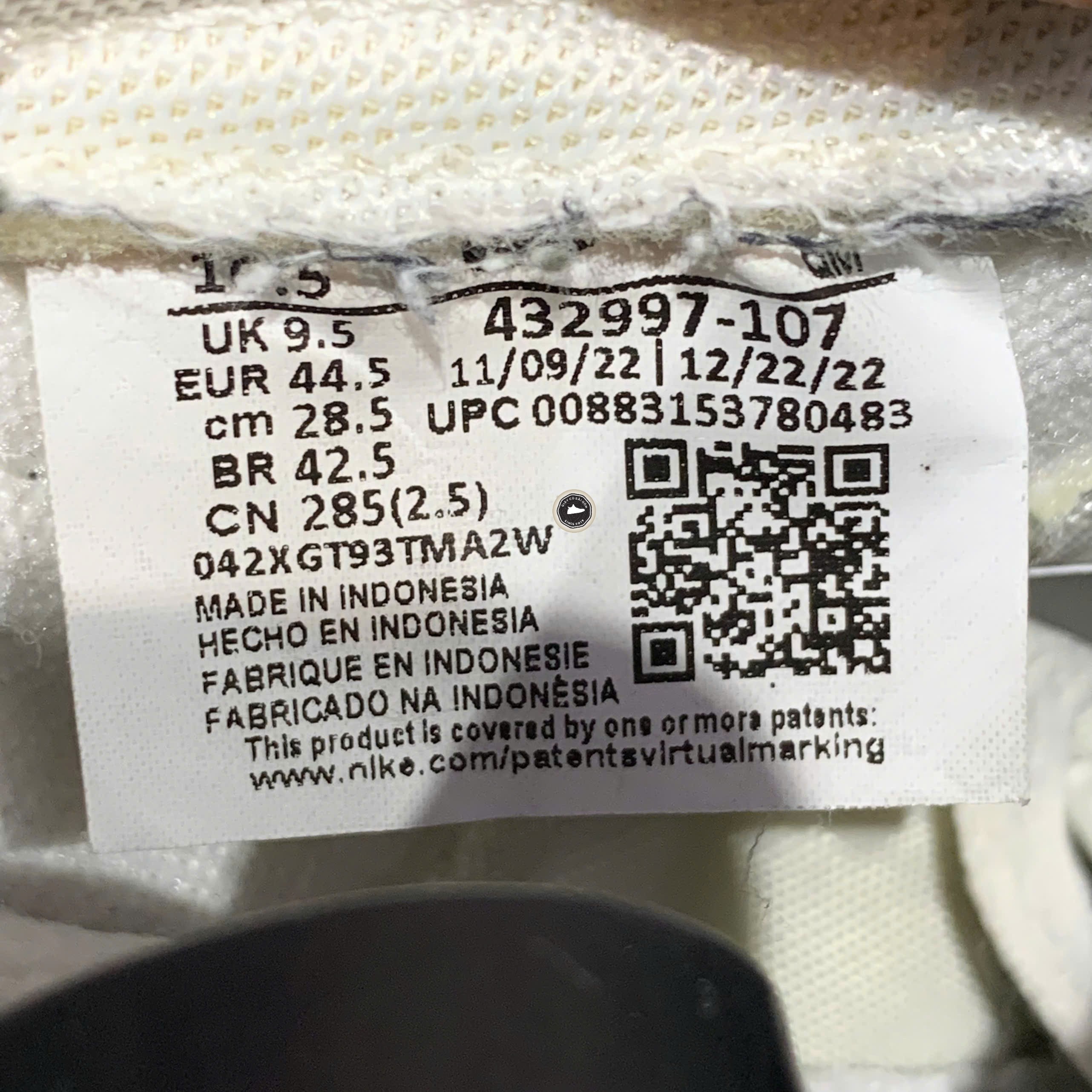 Nike Killshot 2 Leather Sail Midnight Navy - 432997 107 - Size 44.5 - GIÀY 2HAND CHÍNH HÃNG PVN23419