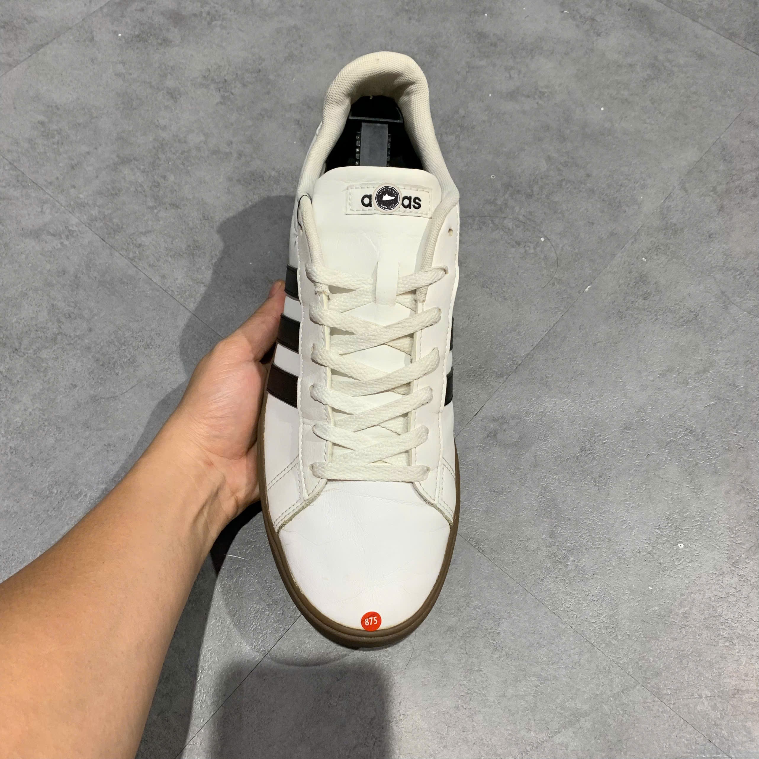 Adidas Daily 2.0 Cloud White - F34469 - Size 46 - GIÀY 2HAND CHÍNH HÃNG PVN23566