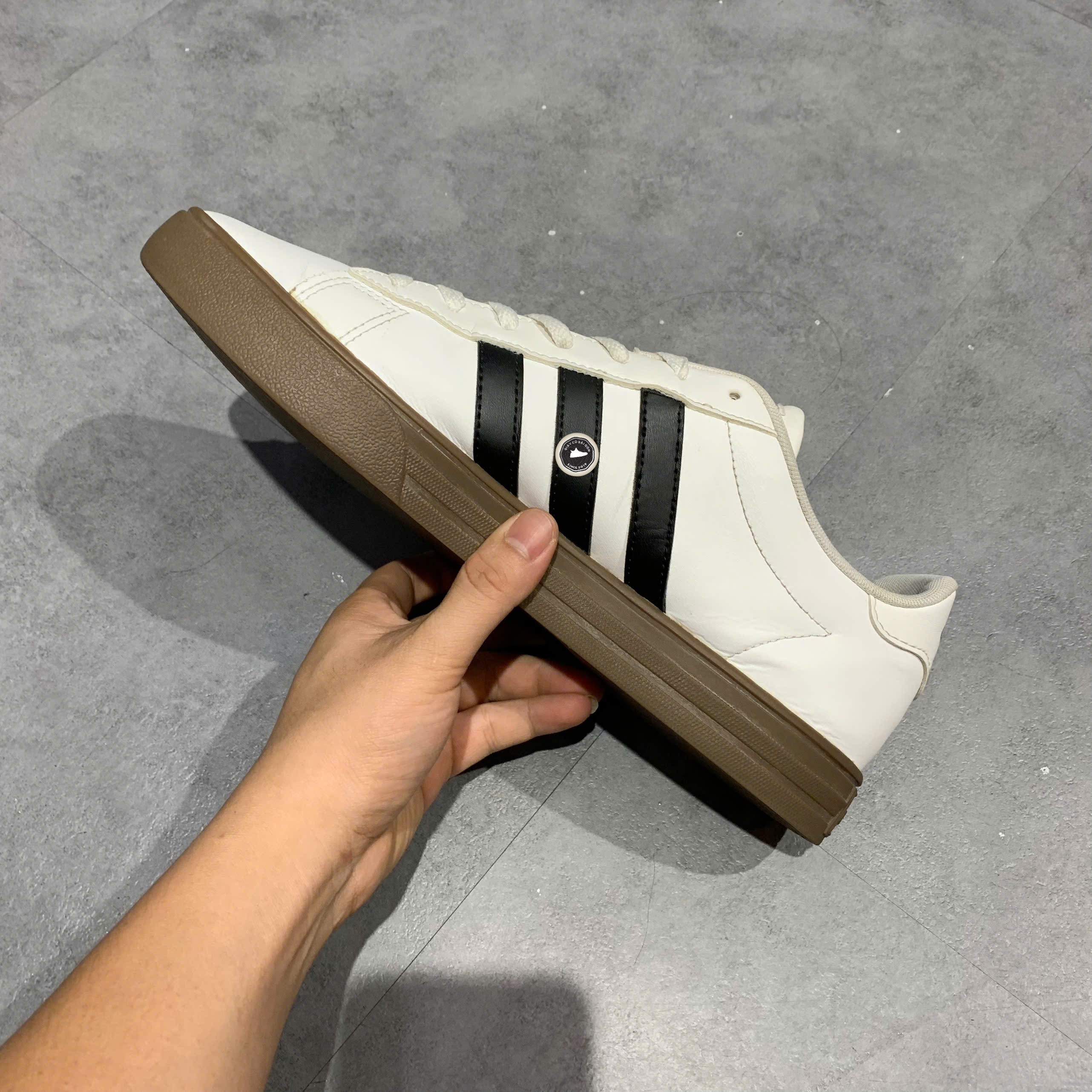 Adidas Daily 2.0 Cloud White - F34469 - Size 46 - GIÀY 2HAND CHÍNH HÃNG PVN23566