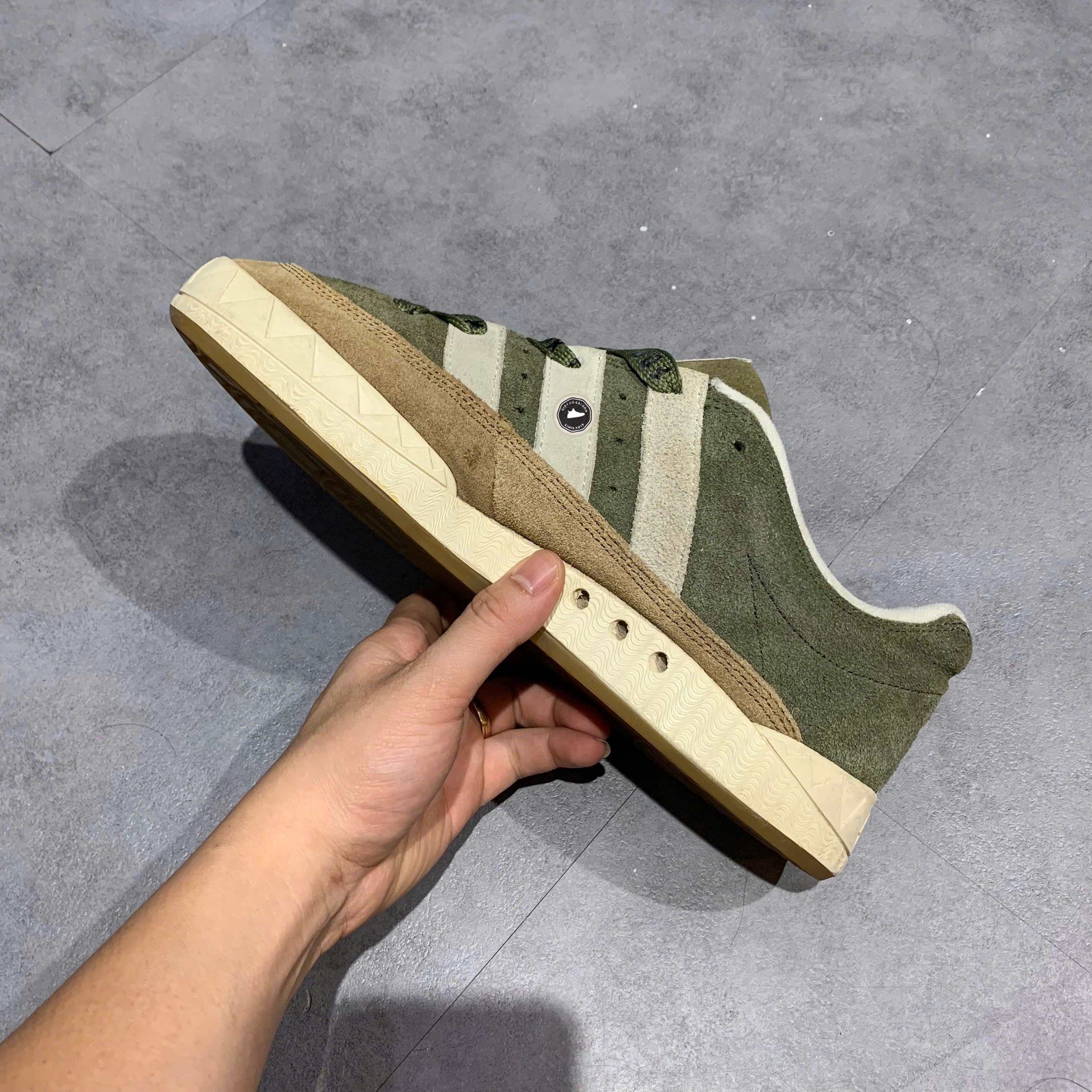 Adidas Adimatic Human Made Dust Green - HP9914 - Size 44 - GIÀY 2HAND CHÍNH HÃNG PVN23602