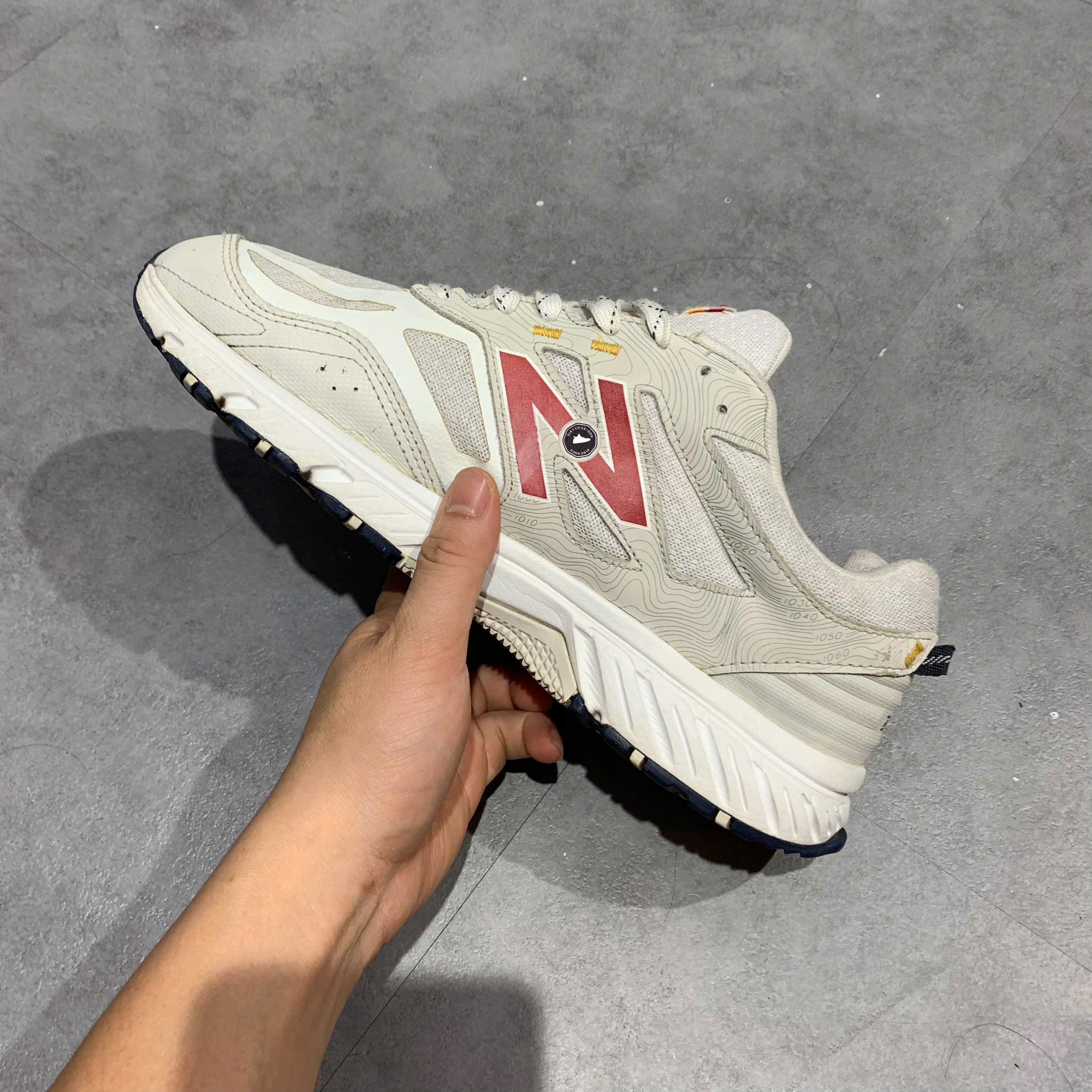 New Balance 510v4 Trail 'White Red' - MT510WR4 - Size 43 - GIÀY 2HAND CHÍNH HÃNG PVN23315