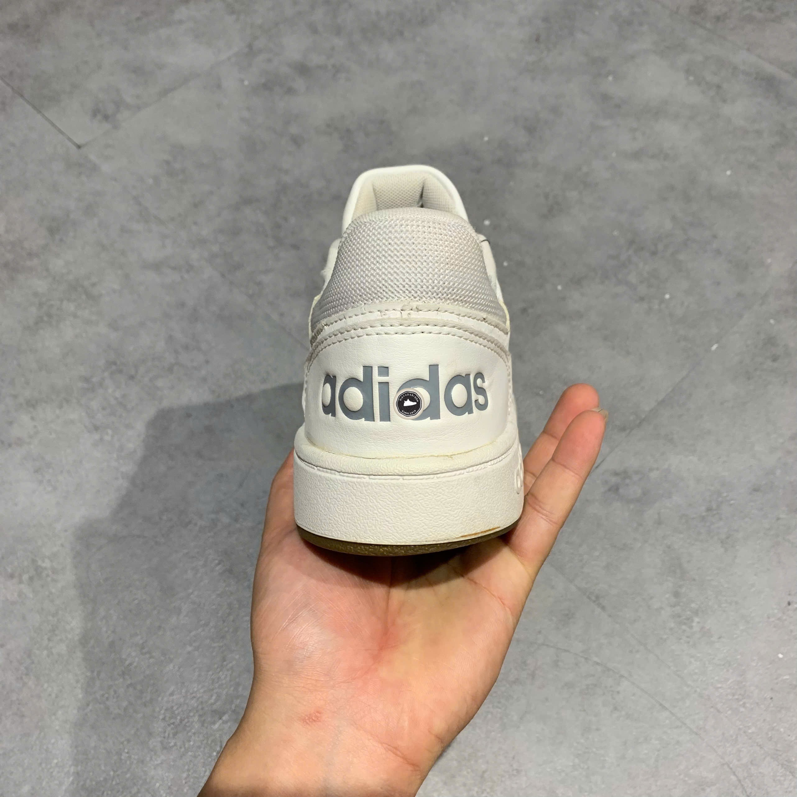 Adidas Hoops 2.0 White Crew Navy - GZ7969 - Size 43 1/3 - GIÀY 2HAND CHÍNH HÃNG PVN23451