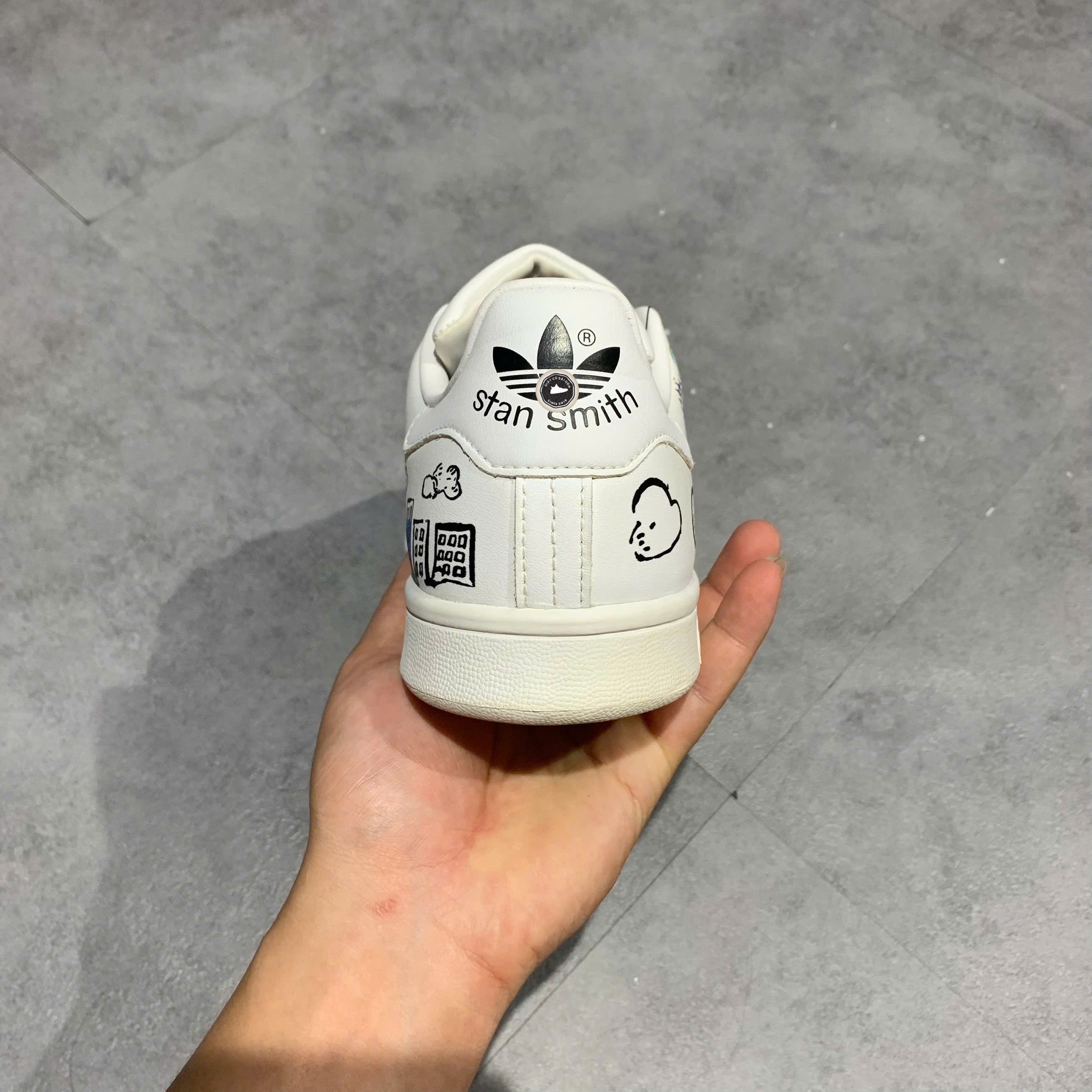 Adidas Stan Smith Kasing Lung x Disney 'Labubu Mickey Mouse' - GZ8841 - Size 43 1/3 - GIÀY 2HAND CHÍNH HÃNG PVN23484