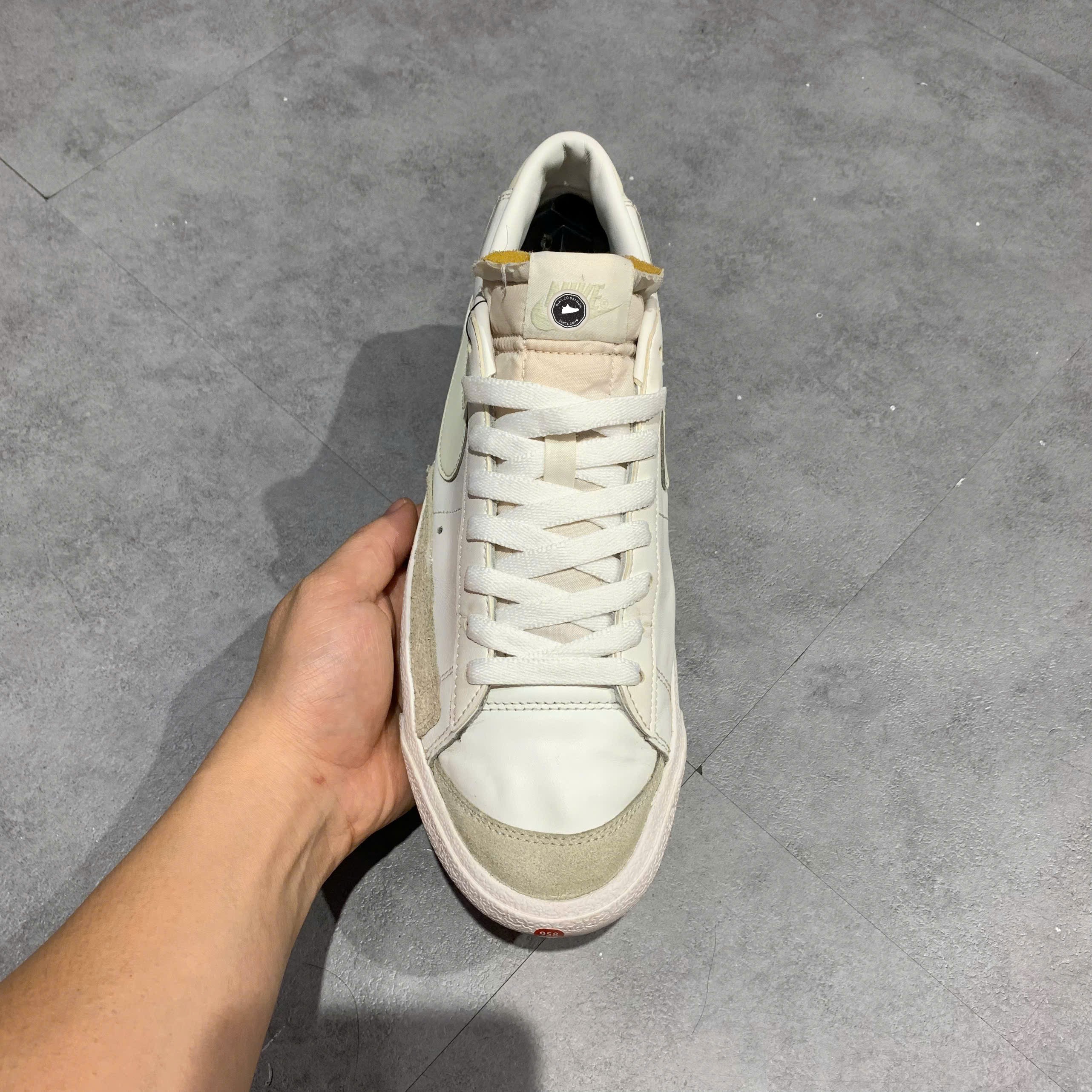 Nike Blazer Low '77 Vintage - DA6364 110 - Size 43 - GIÀY 2HAND CHÍNH HÃNG PVN23185