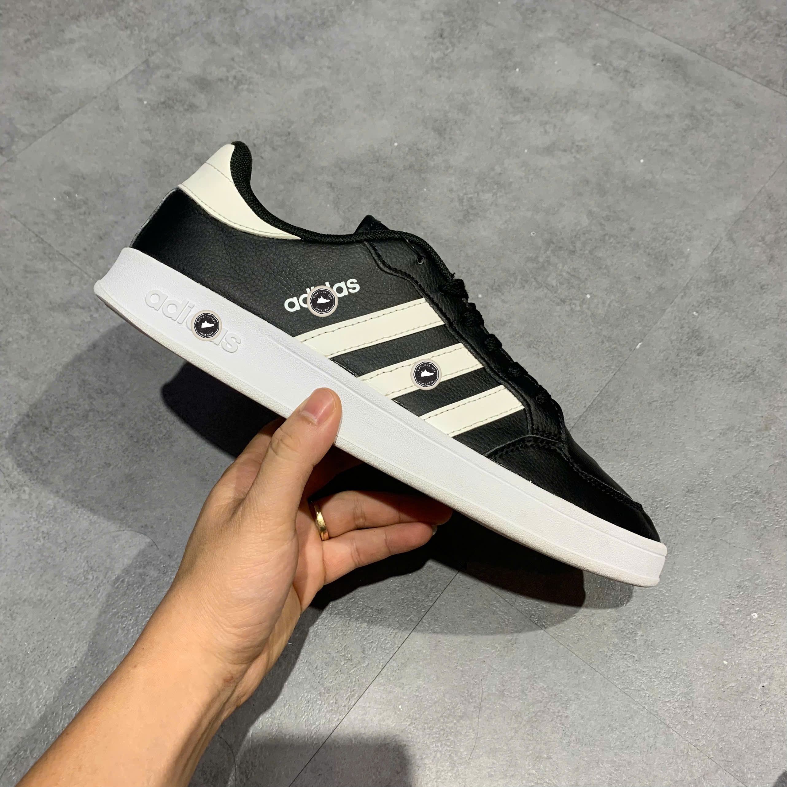 Adidas Breaknet Core Black White - FX8708 - Size 44 - GIÀY 2HAND CHÍNH HÃNG PVN23607