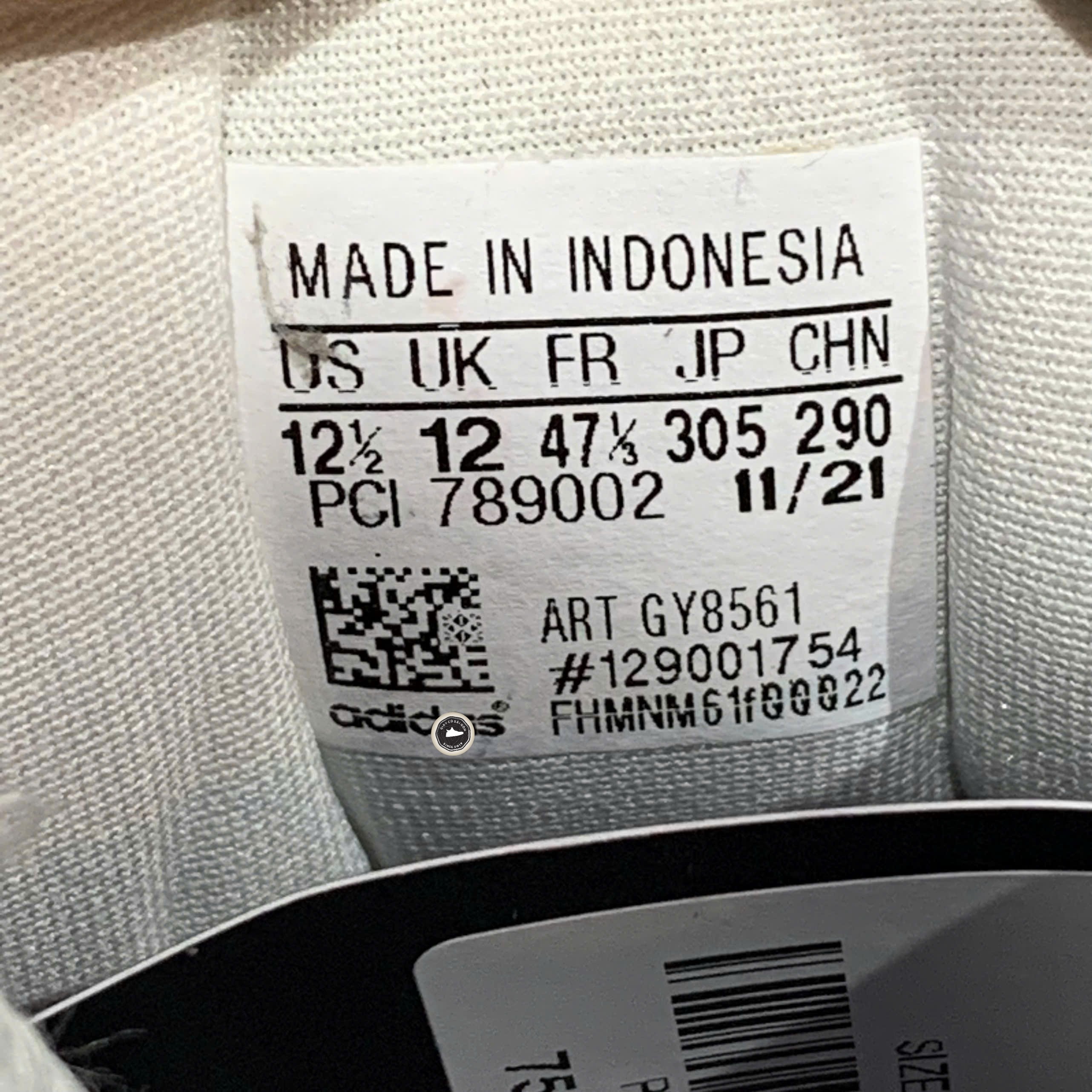 Adidas Superstar 82 Panel 'Cloud White' - GY8561 - Size 47 1/3 - GIÀY 2HAND CHÍNH HÃNG PVN23620