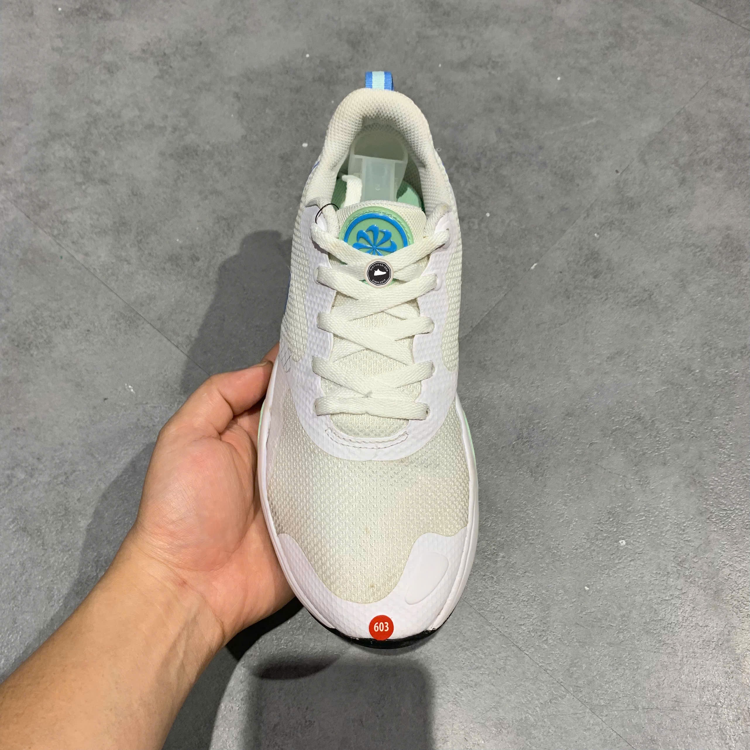 Nike City Rep TR White Light Blue Green - DA1351 102 - Size 37.5 - GIÀY 2HAND CHÍNH HÃNG PVN23687