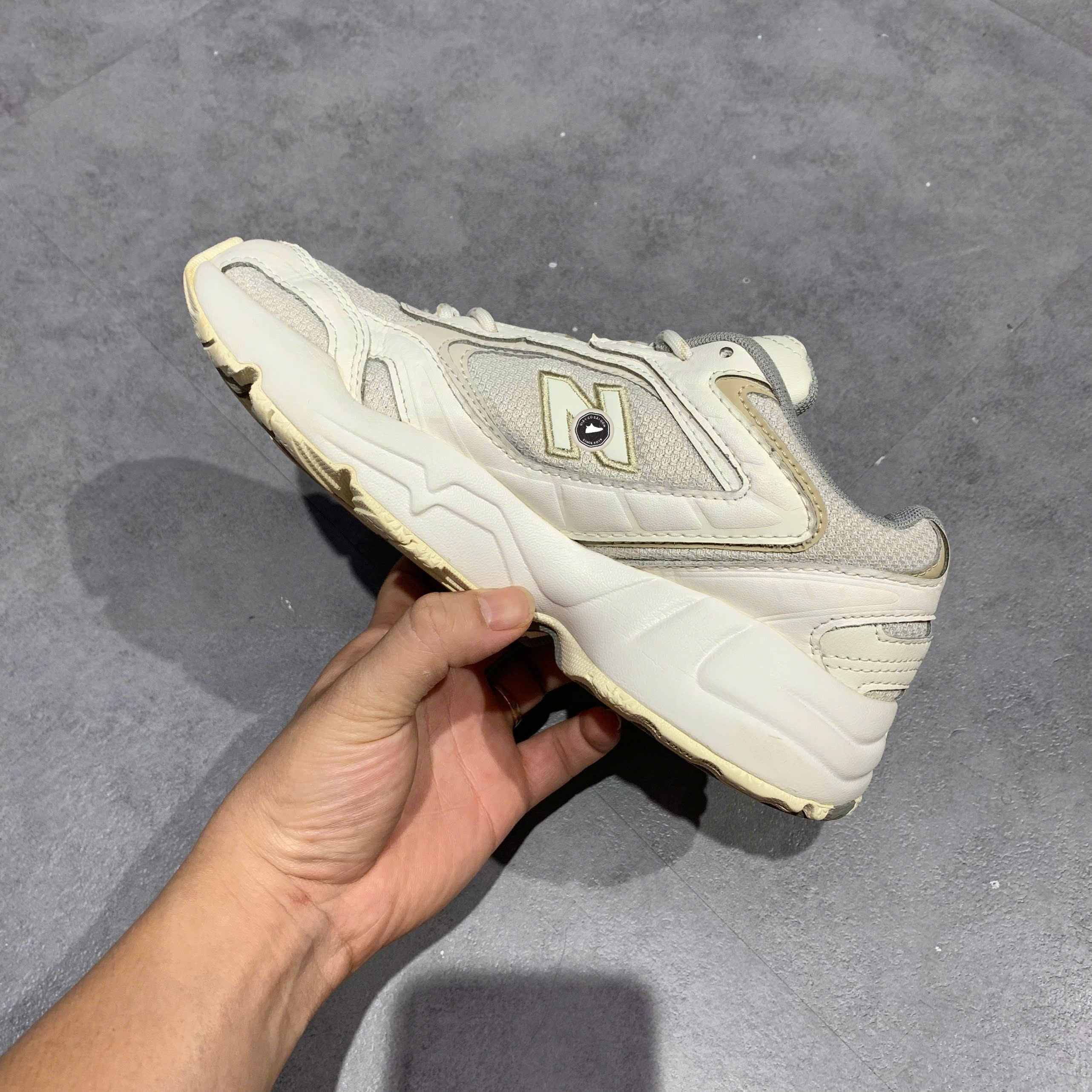 New Balance 452 Light Bone Beige - WX452XA - Size 37 - GIÀY 2HAND CHÍNH HÃNG PVN23709