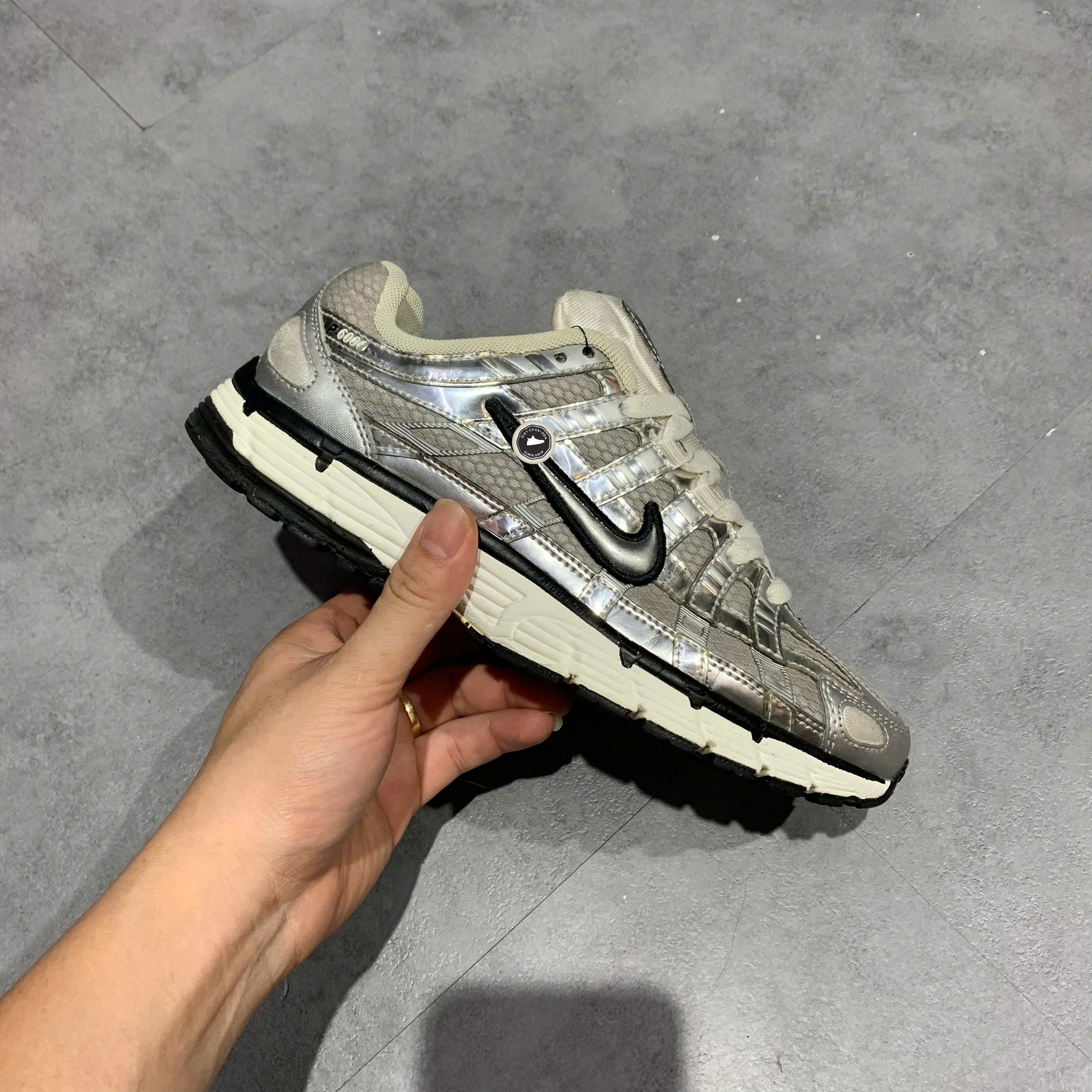 Nike P-6000 Metallic Silver - CN0149 001 - Size 37.5 - GIÀY 2HAND CHÍNH HÃNG PVN23986