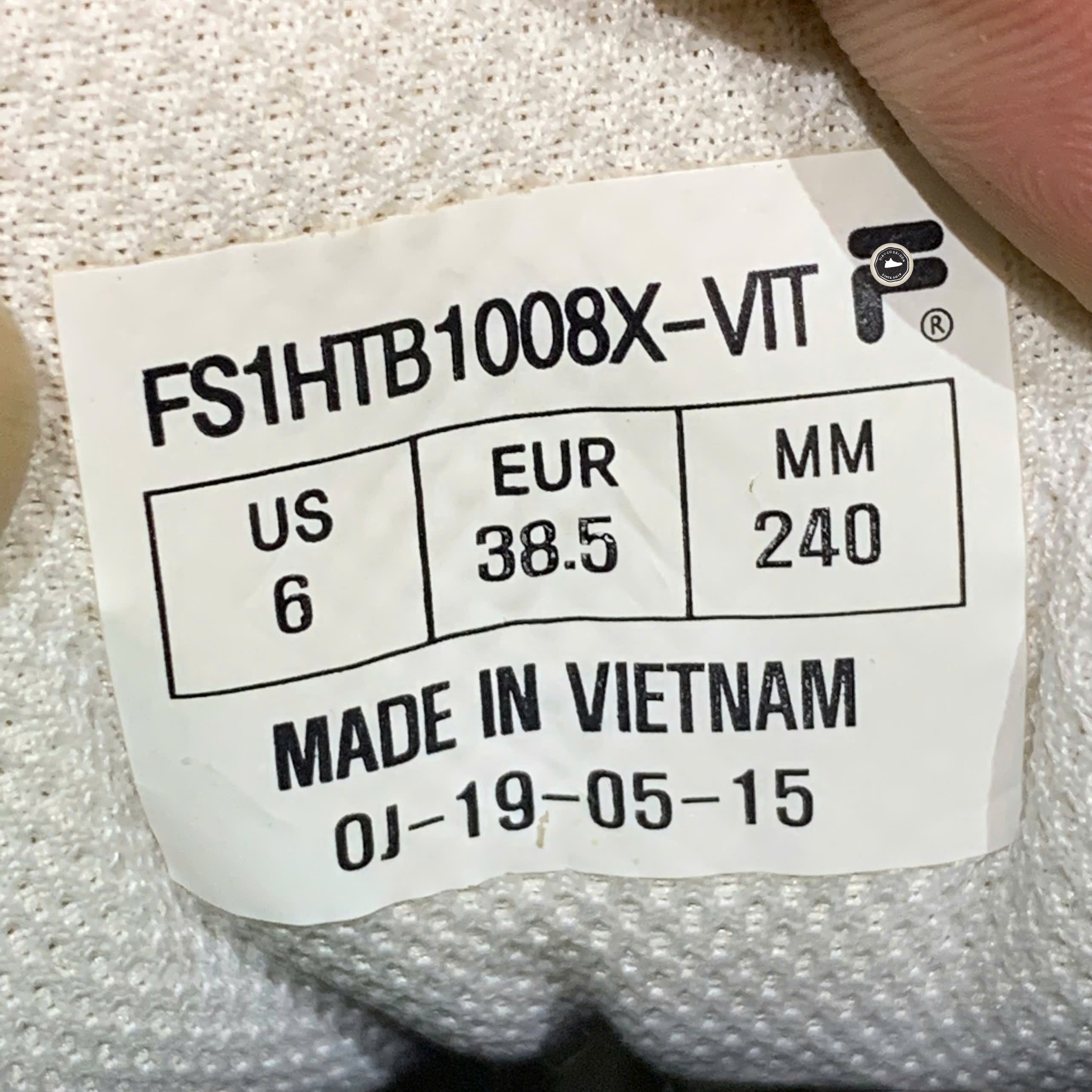 Fila Disruptor 2 Script - FS1HTB1008X VIT - Size 38.5 - GIÀY 2HAND CHÍNH HÃNG 23849