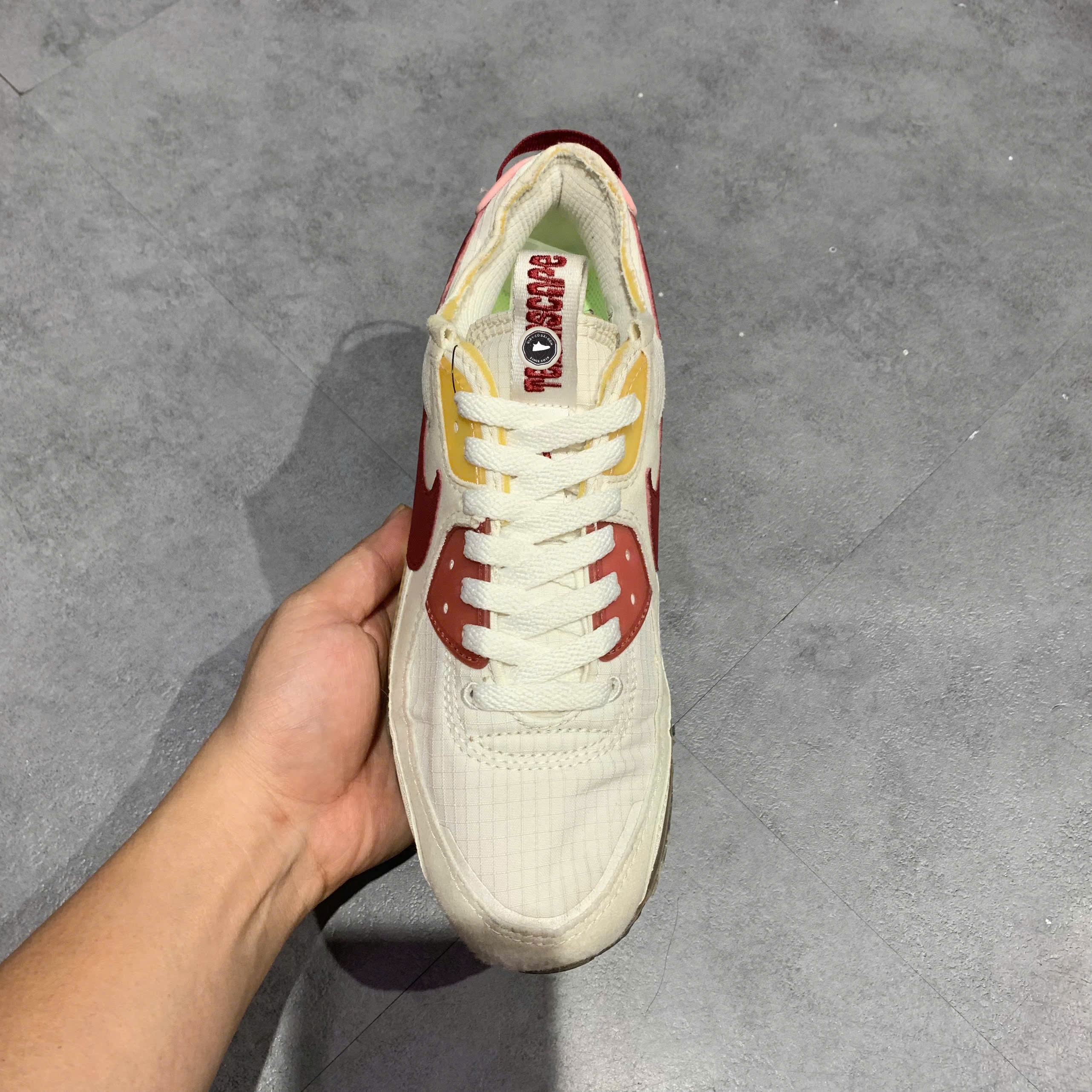 🔥 NIKE AIR MAX 90 TERRASCAPE ‘POMEGRANATE’ – SIZE 38.5 – PVN23902 – CHÍNH HÃNG