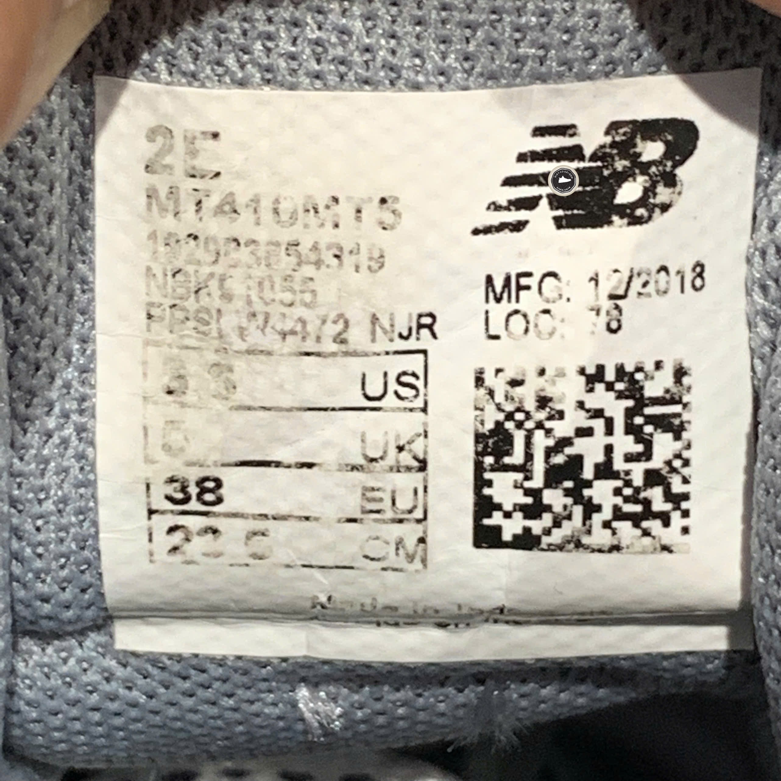 New Balance 410v5 Trail - MT410MT5 - Size 38 - GIÀY 2HAND CHÍNH HÃNG PVN23990