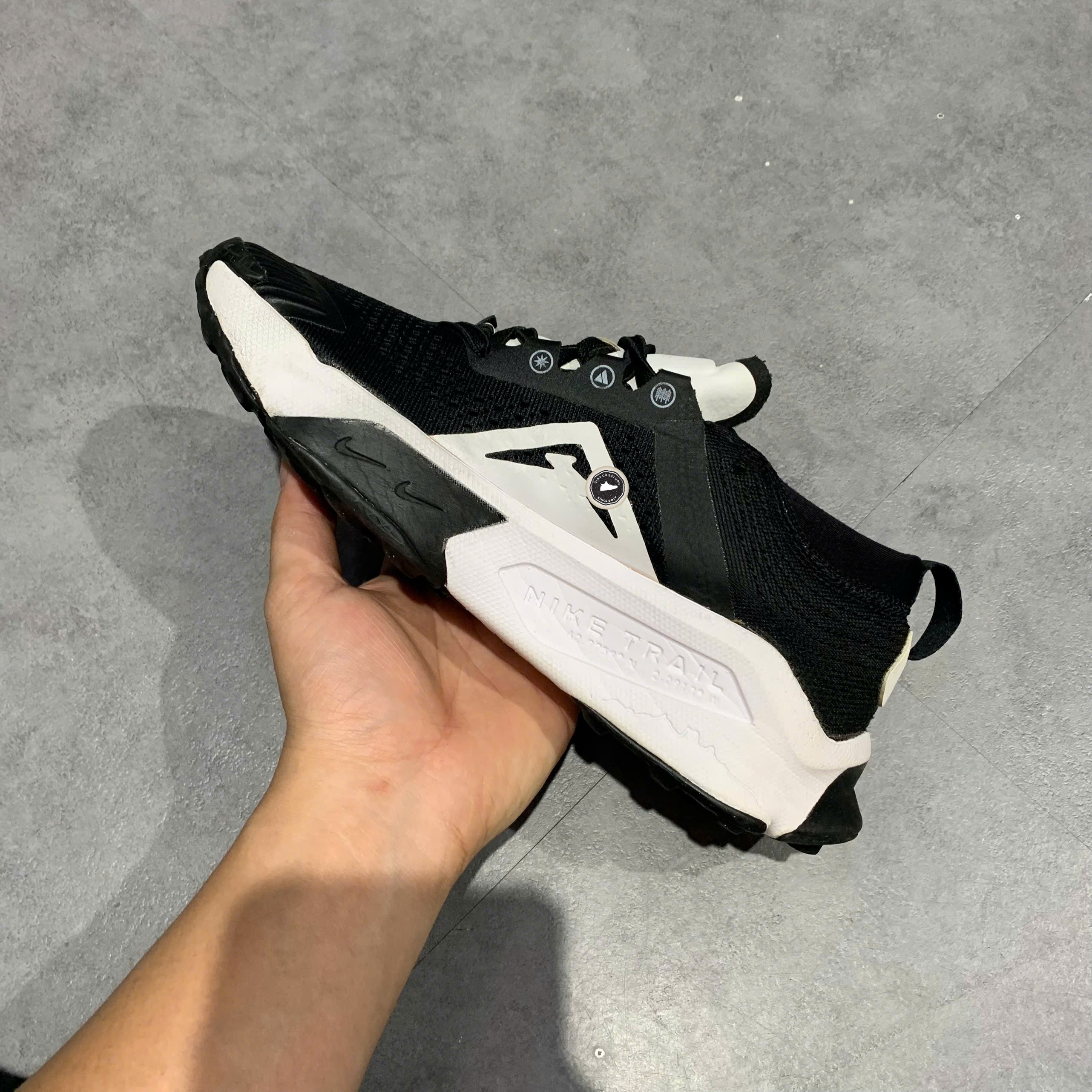Nike ZoomX Zegama Trail Black White - DH0625 001 - Size 38 - GIÀY 2HAND CHÍNH HÃNG PVN23985
