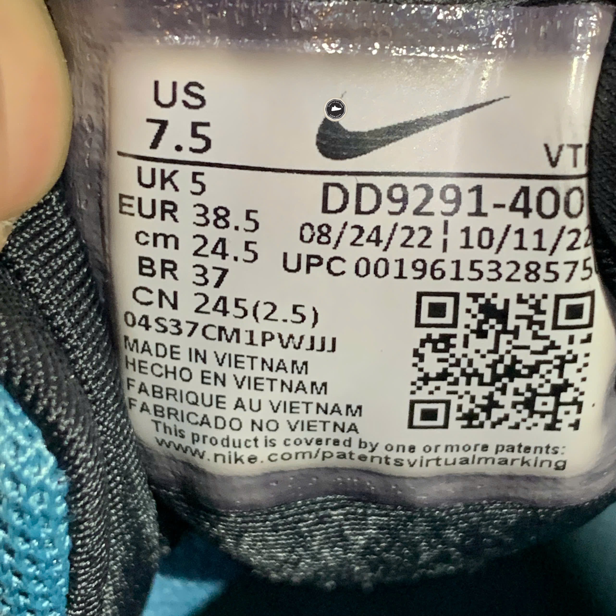 Nike Quest 5 - DD9291 400 - Size 38.5 - GIÀY 2HAND CHÍNH HÃNG 23996