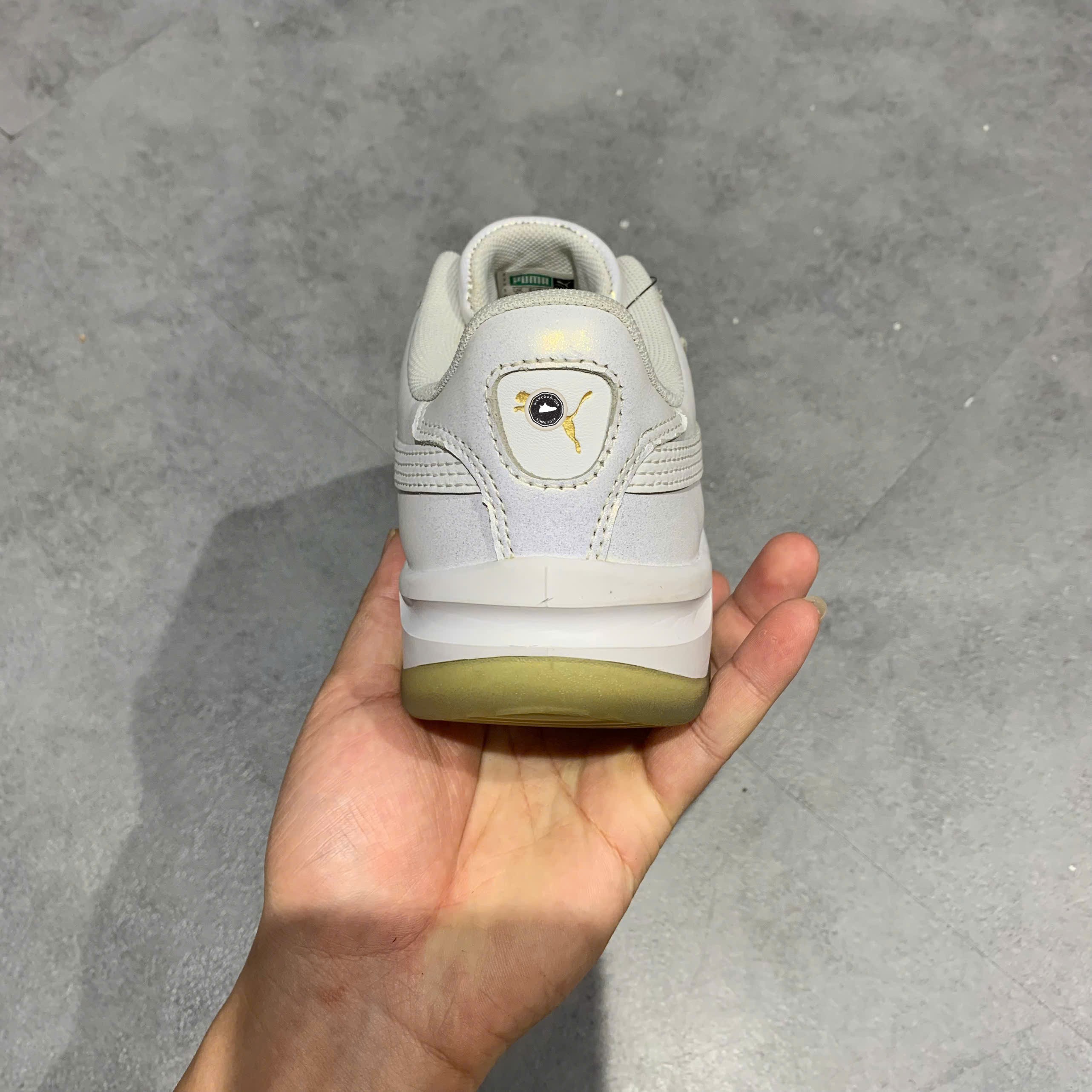 🔥 PUMA CALIFORNIA ‘WHITE’ 371421-01 – SIZE 38.5 – PVN23961 – CHÍNH HÃNG