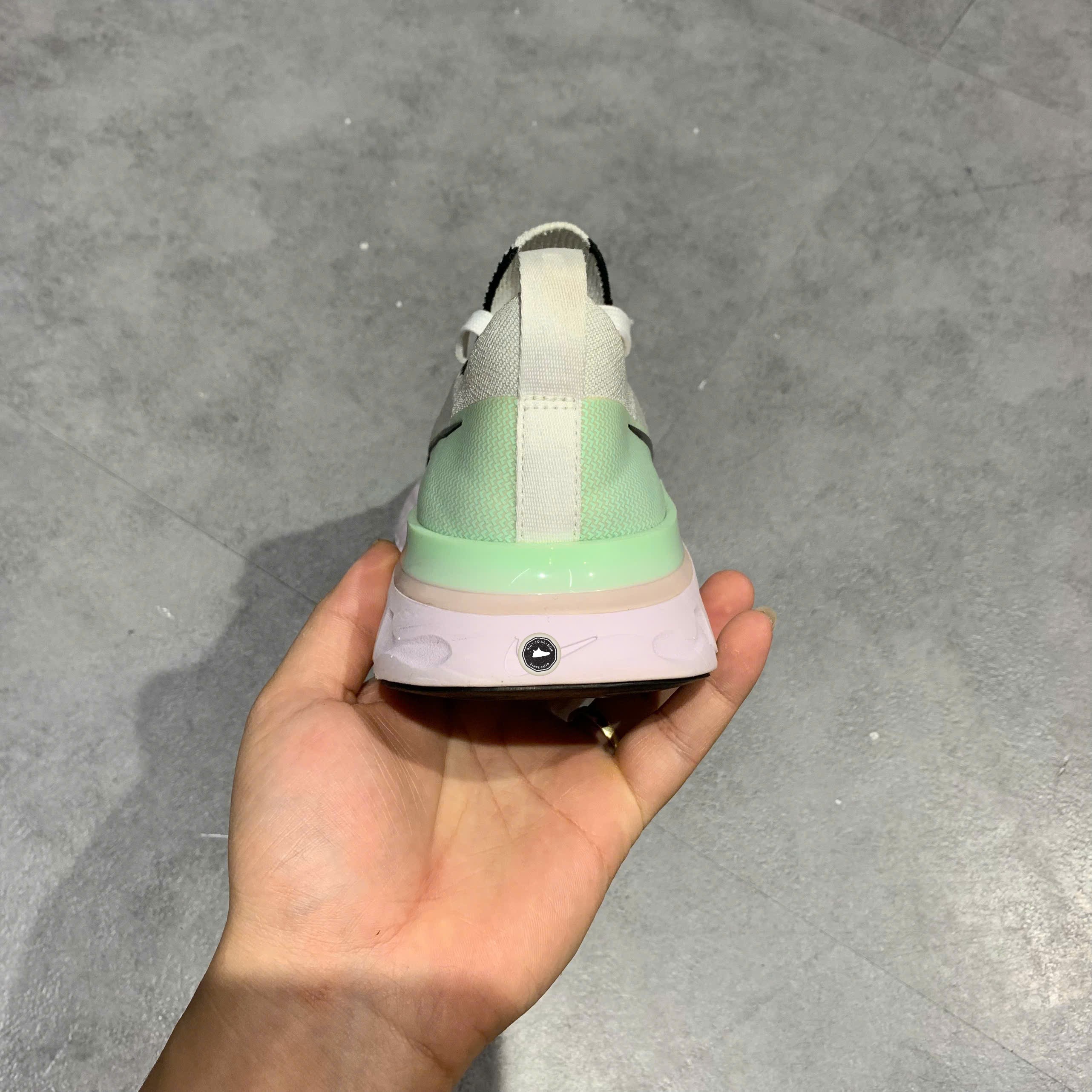 🔥 NIKE REACT INFINITY RUN FLYKNIT “ICED LILAC” – SIZE 38.5 – PVN23781 – CHÍNH HÃNG