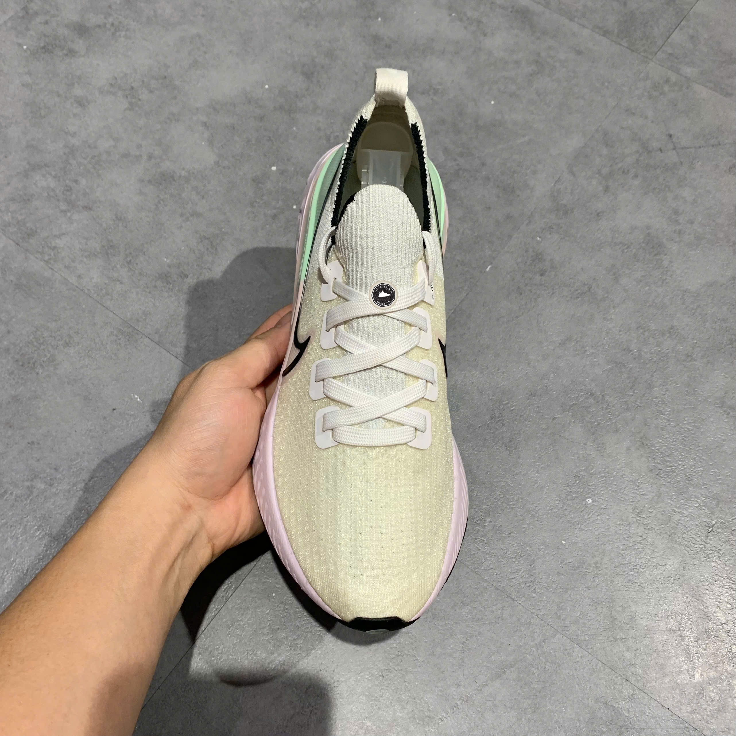 🔥 NIKE REACT INFINITY RUN FLYKNIT “ICED LILAC” – SIZE 38.5 – PVN23781 – CHÍNH HÃNG