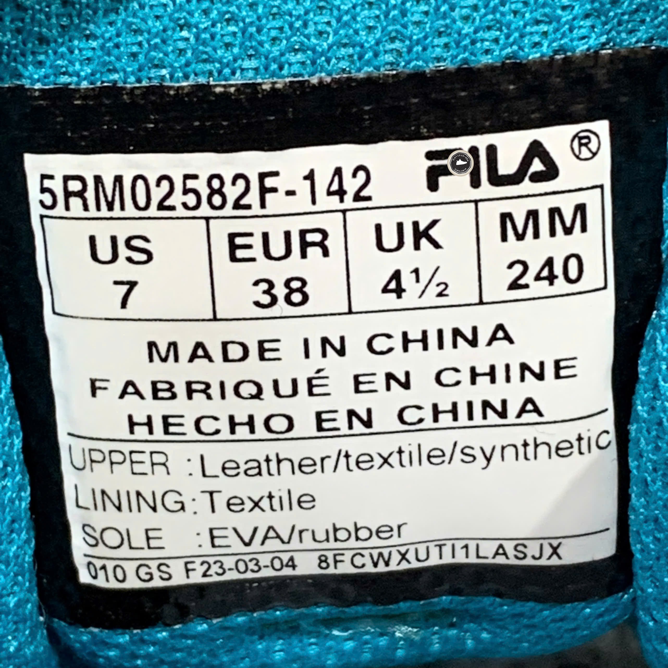 🔥 FILA RAY RUN – SIZE 38 – PVN23850 – CHÍNH HÃNG