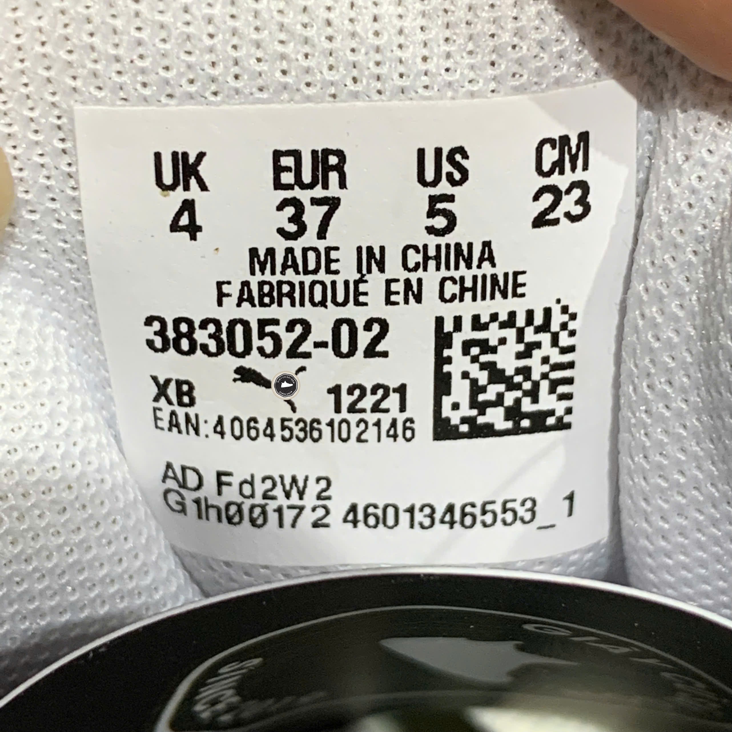 Puma Supertec - 383052 02 - Size 37 - GIÀY 2HAND CHÍNH HÃNG PVN23979