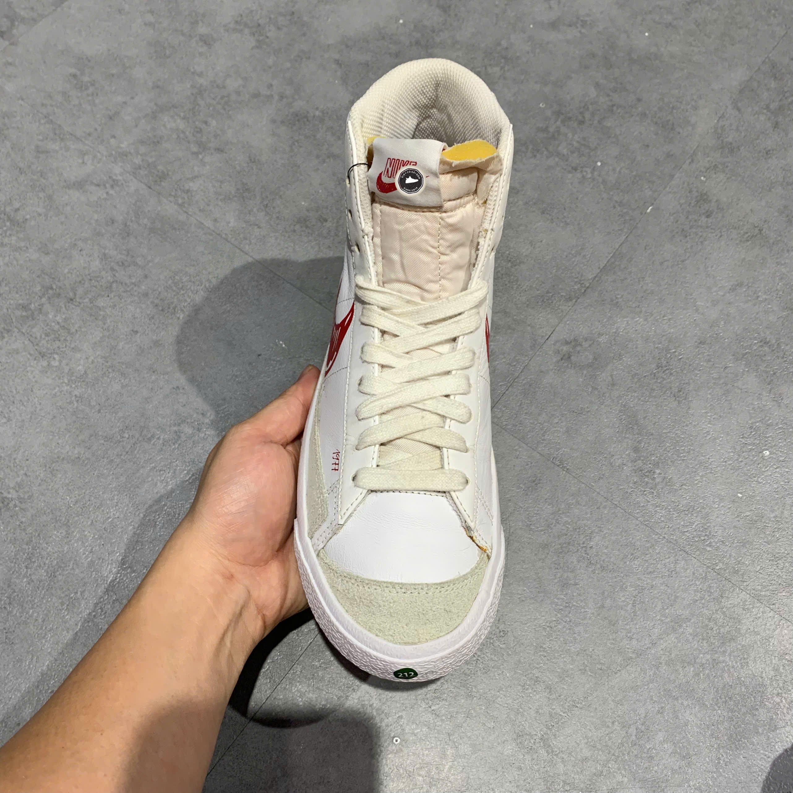 NIKE BLAZER MID ’77 “RED SKETCH” CW7580-100 – SIZE 39 – MÃ PVN23960 – CHÍNH HÃNG