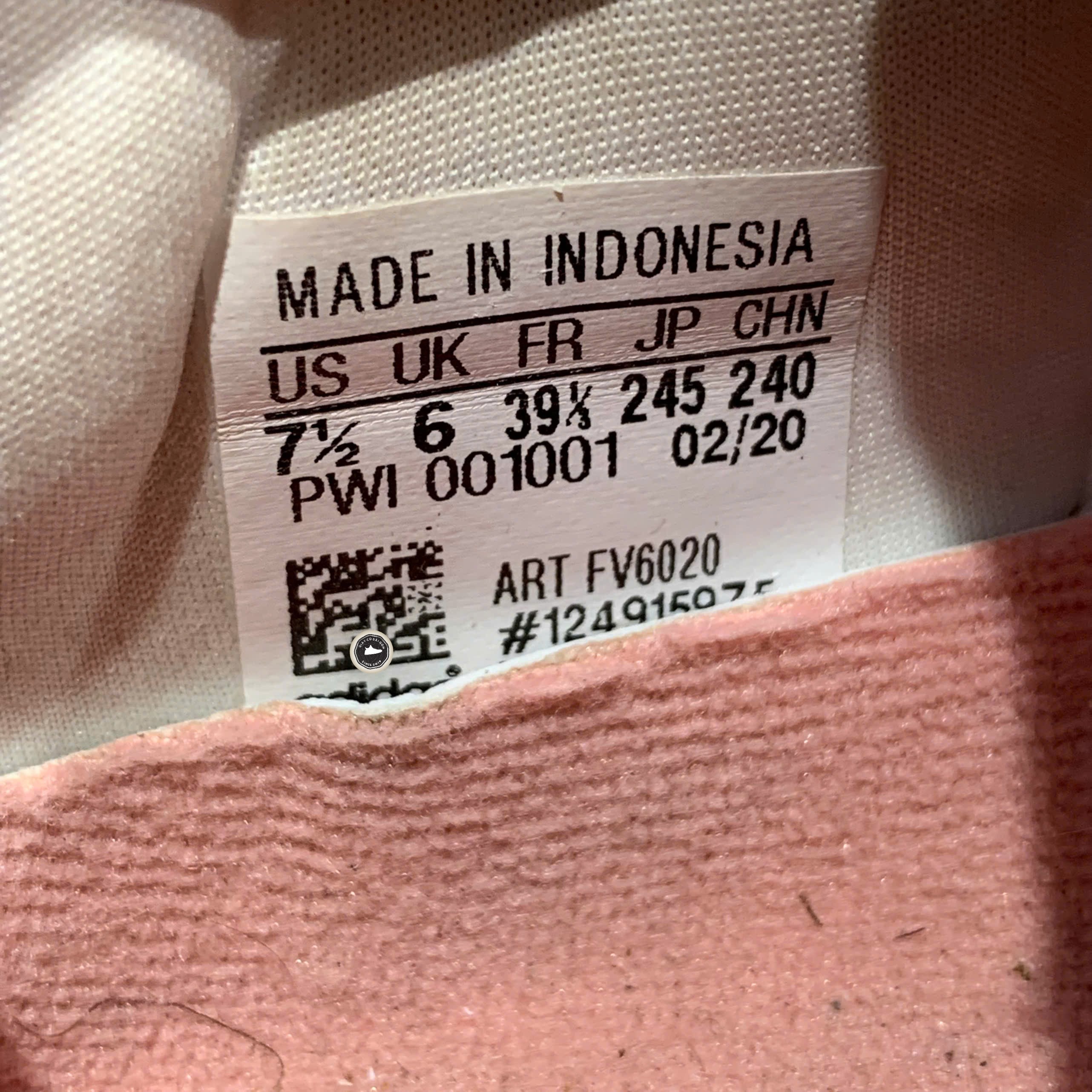 Adidas Supernova White Signal Pink - FV6020 - Size 39 1/3 - GIÀY 2HAND CHÍNH HÃNG 23243