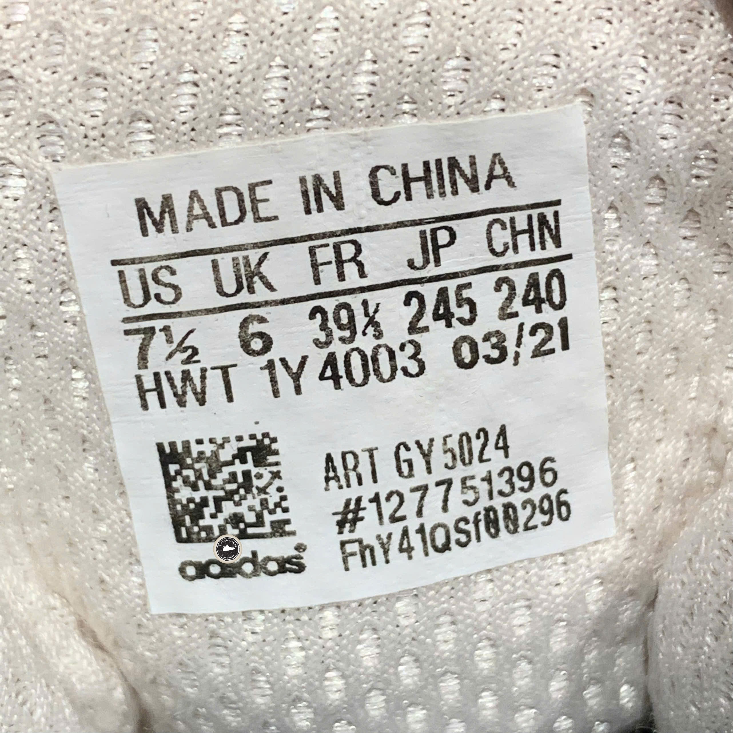 Adidas Boujirun White Beige - GY5024 - Size 39 1/3 - GIÀY 2HAND CHÍNH HÃNG 23947