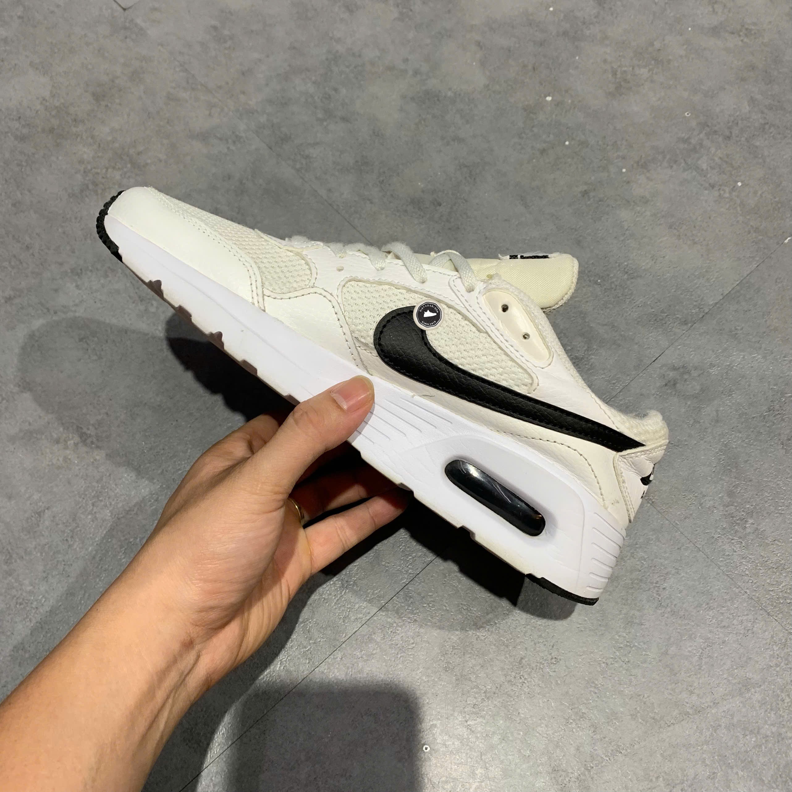 Nike Air Max SC White Black - CZ5358 102 - Size 39 - GIÀY 2HAND CHÍNH HÃNG 23314