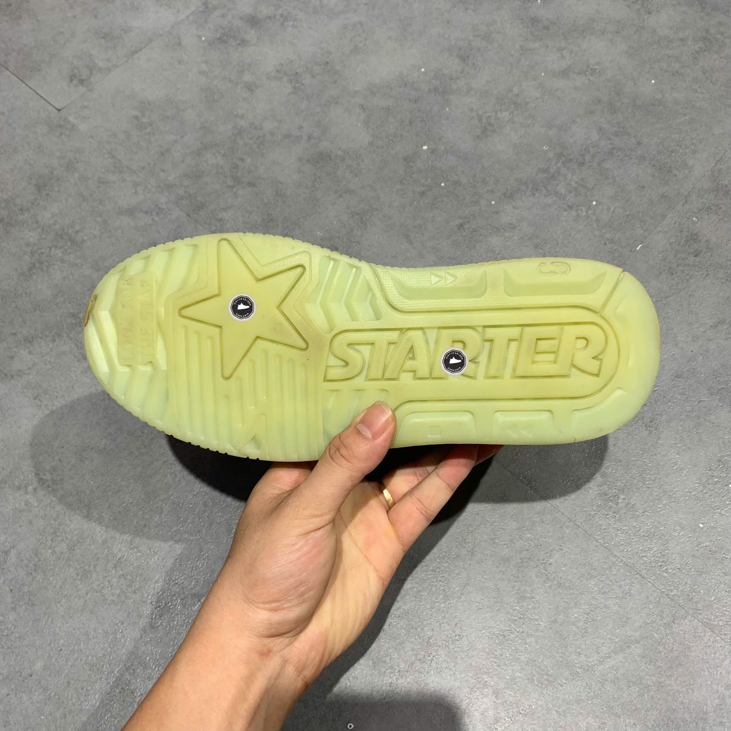 🔥 STARTER DRAGON BALL Z x VOL2 LOW TOP “FRIEZA FLUORESCENT GREEN” – SIZE 38 – PVN23033 – CHÍNH HÃNG