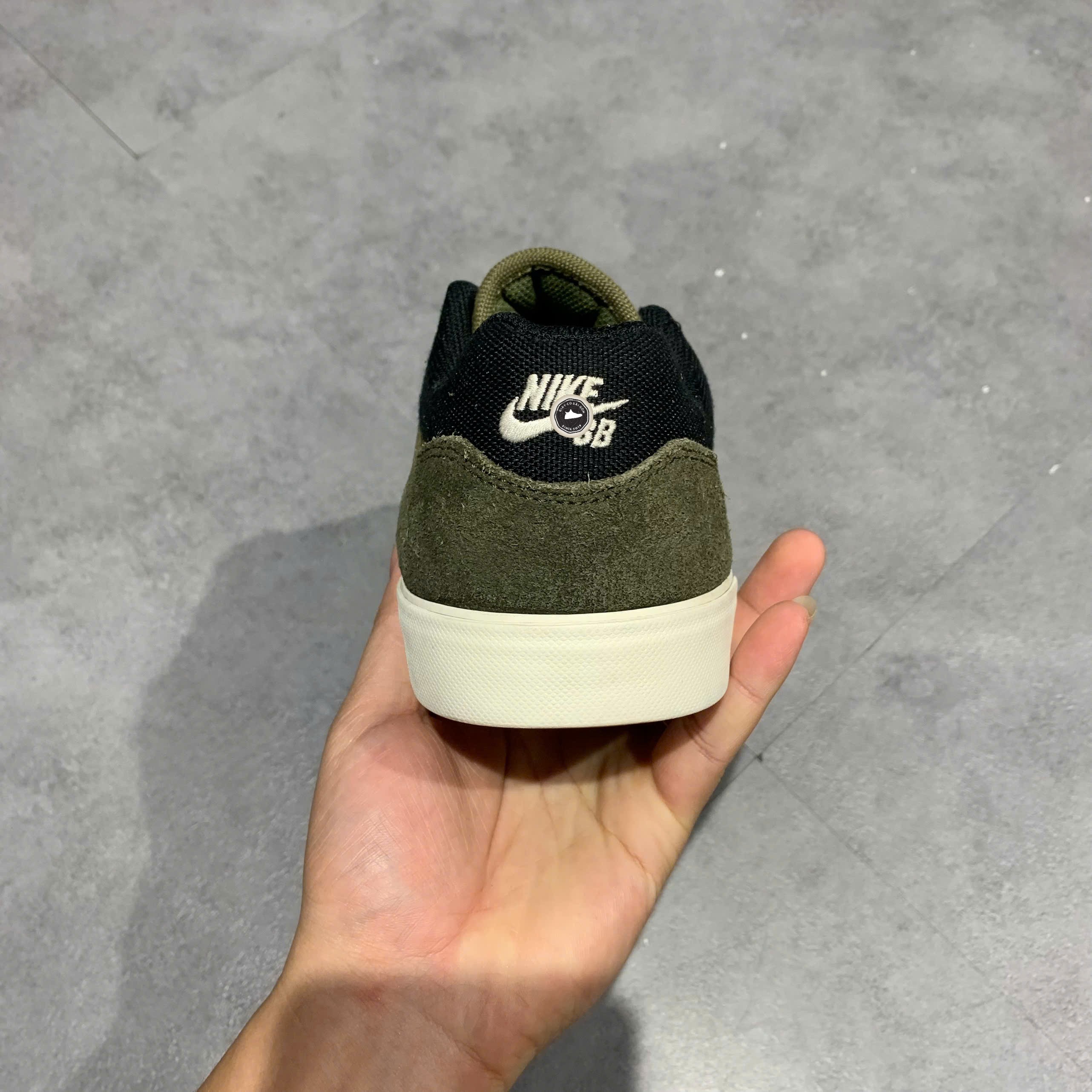 Nike SB Malor 'Medium Olive' - FV6064 200 - Size 41 - GIÀY 2HAND CHÍNH HÃNG PVN24090
