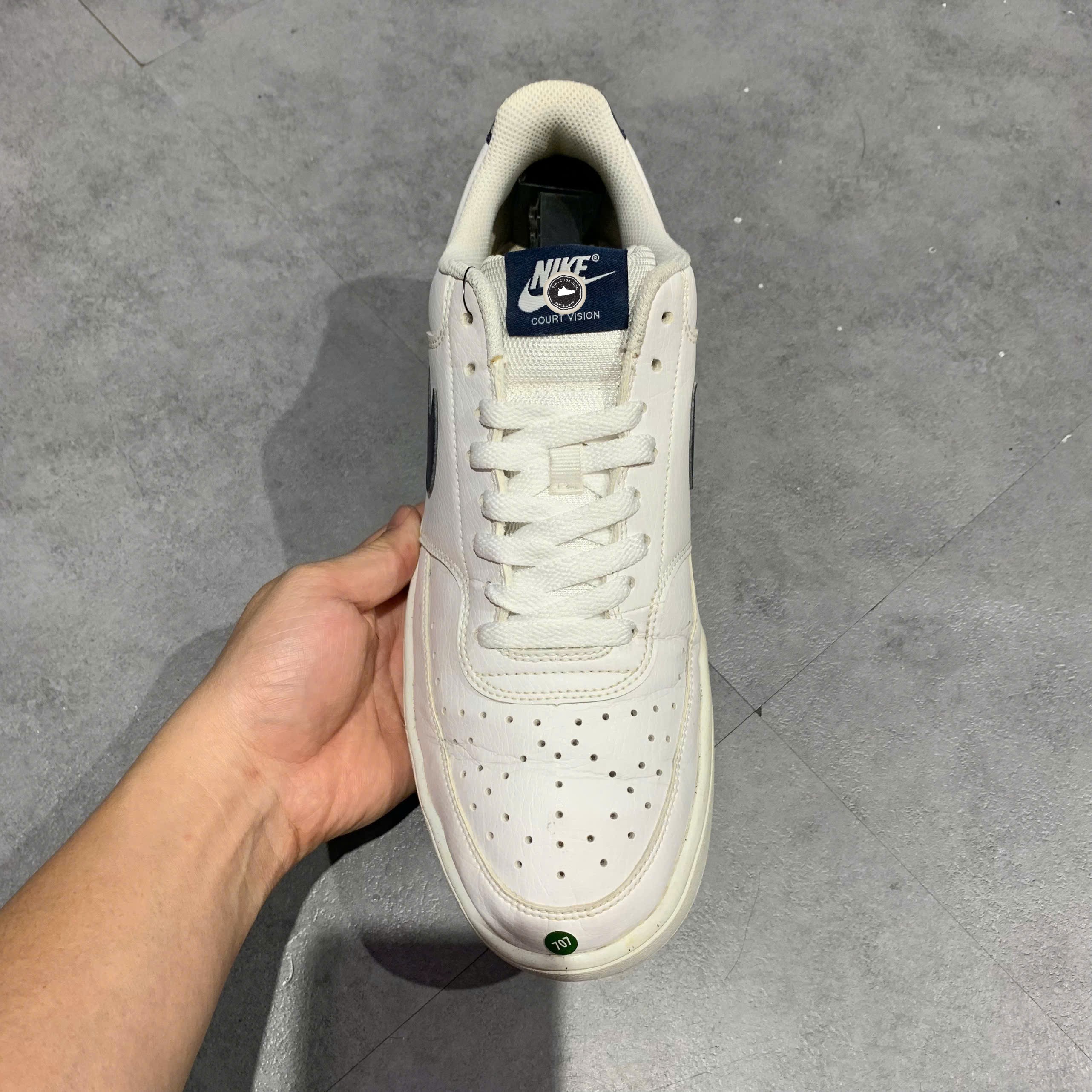 Nike Court Vision Low Next Nature - DH2987 106 - Size 44 - GIÀY 2HAND CHÍNH HÃNG 24080