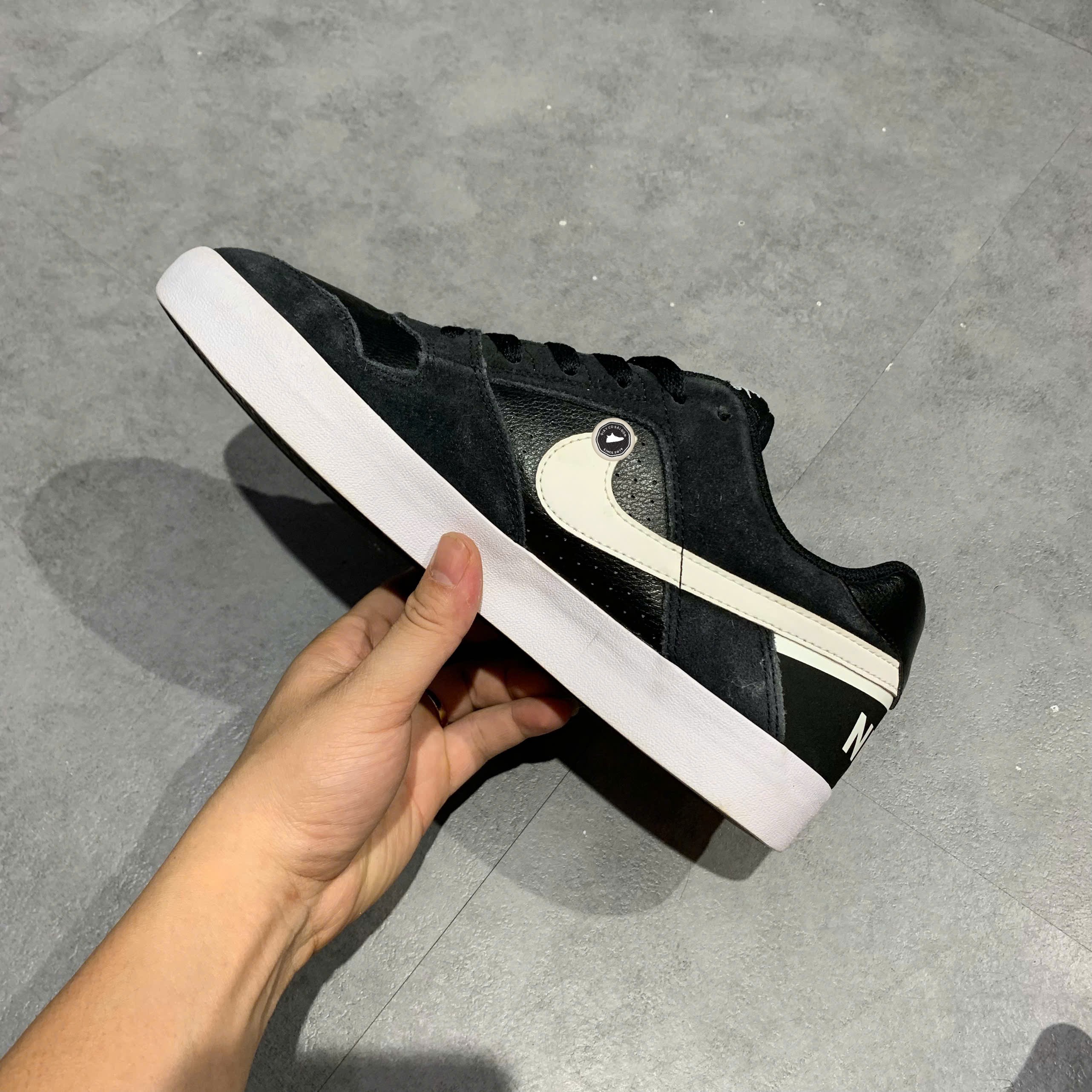 Nike SB Delta Force Vulc Black Anthracite - 942237 010 - Size 42.5 - GIÀY 2HAND CHÍNH HÃNG PVN24549