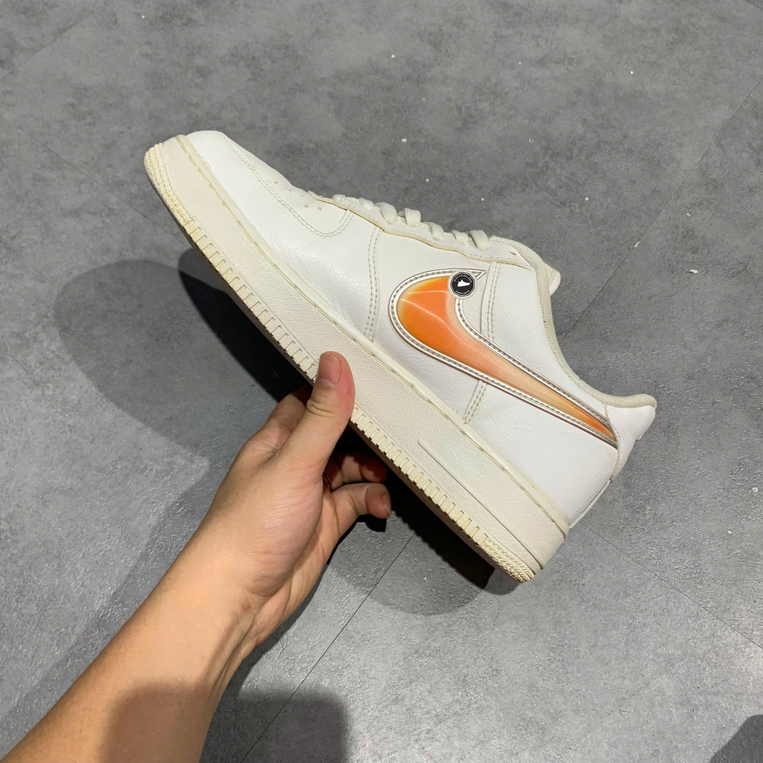 Nike Air Force 1 '07 LV8 3 White Orange Peel - AO2441 102 - Size 42 - GIÀY 2HAND CHÍNH HÃNG PVN24213