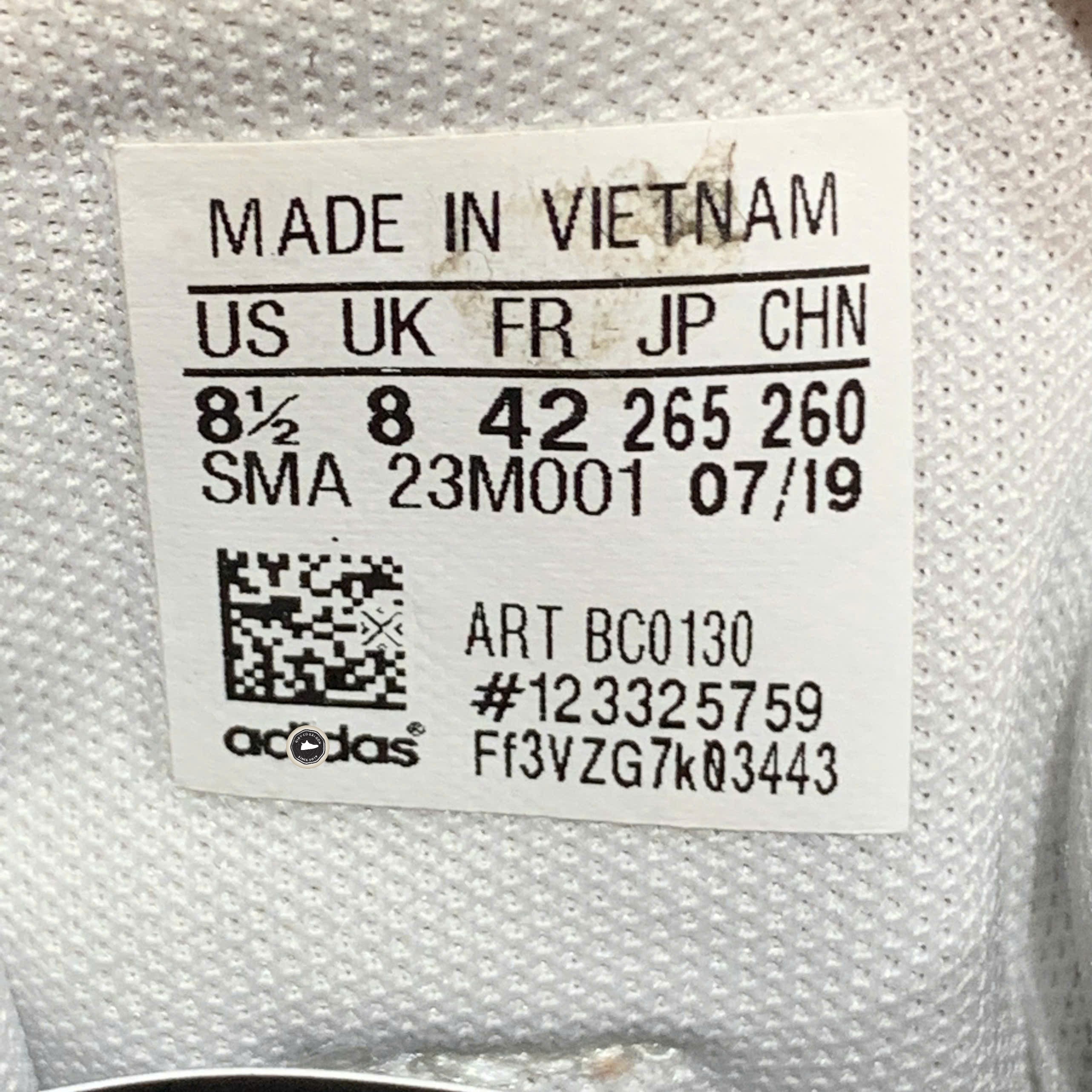 Adidas VS Set - BC0130 - Size 42 - GIÀY 2HAND CHÍNH HÃNG PVN24553