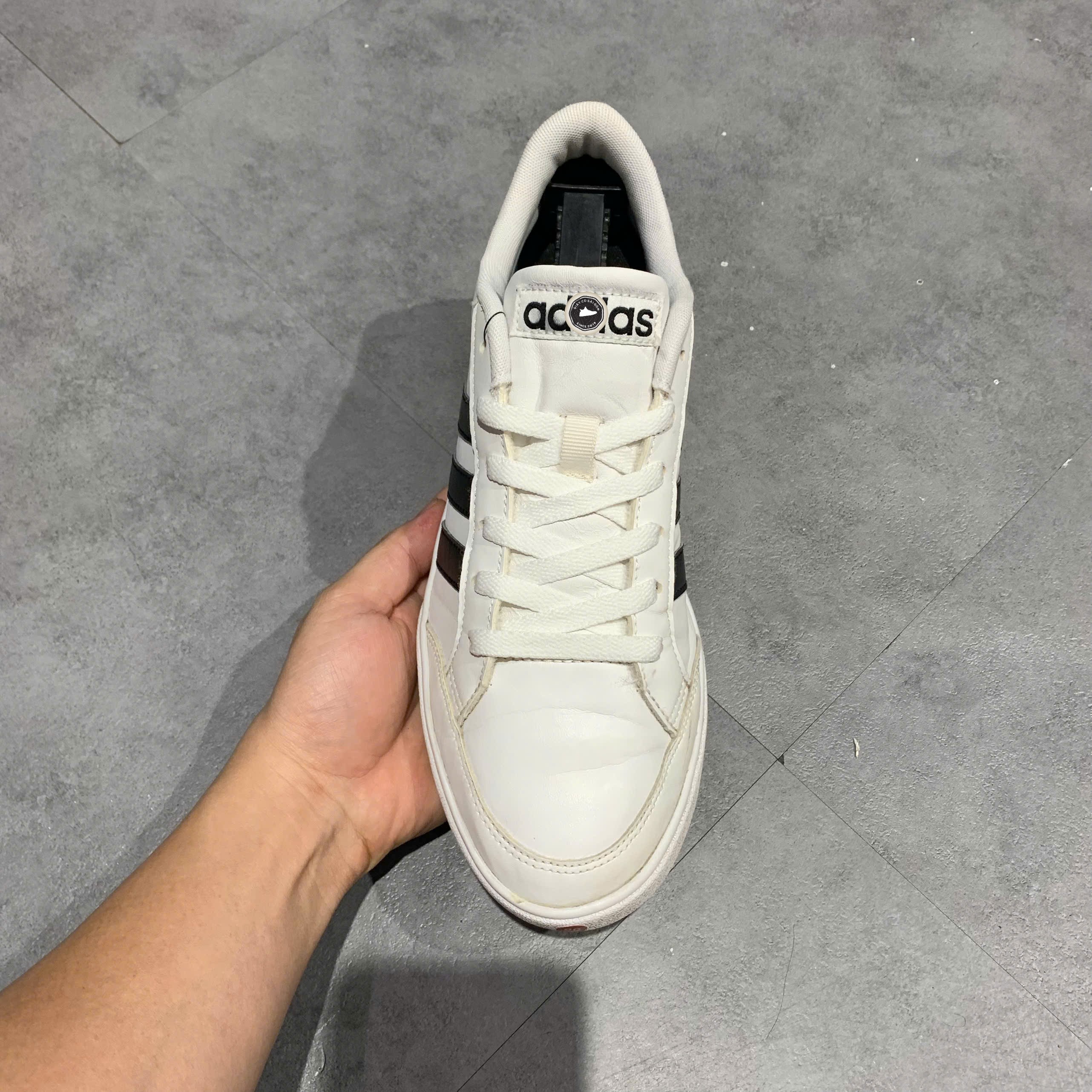 Adidas VS Set - BC0130 - Size 42 - GIÀY 2HAND CHÍNH HÃNG PVN24553