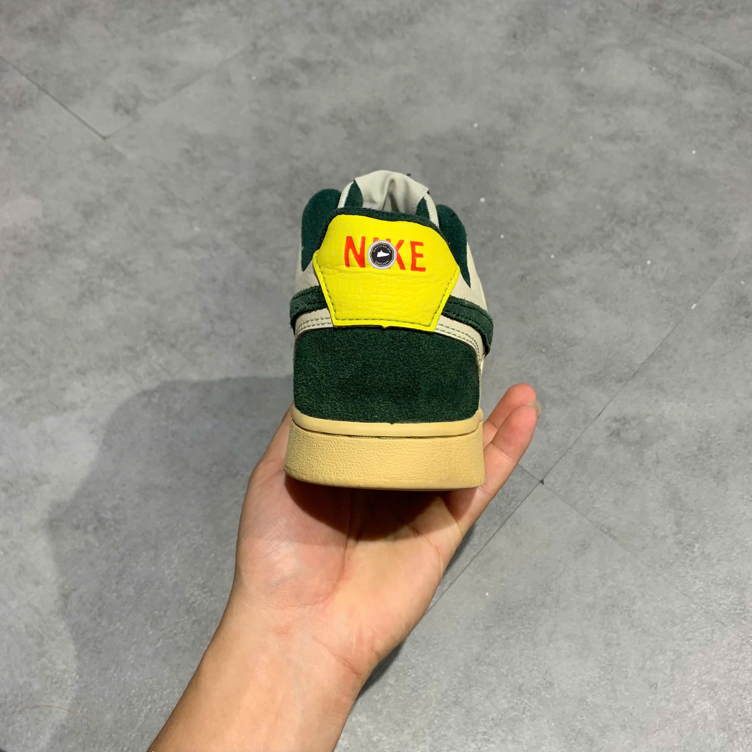 Nike Court Vision Low 'Sail Pro Green' - FD0320-133 - Size 42 - GIÀY 2HAND CHÍNH HÃNG PVN24377