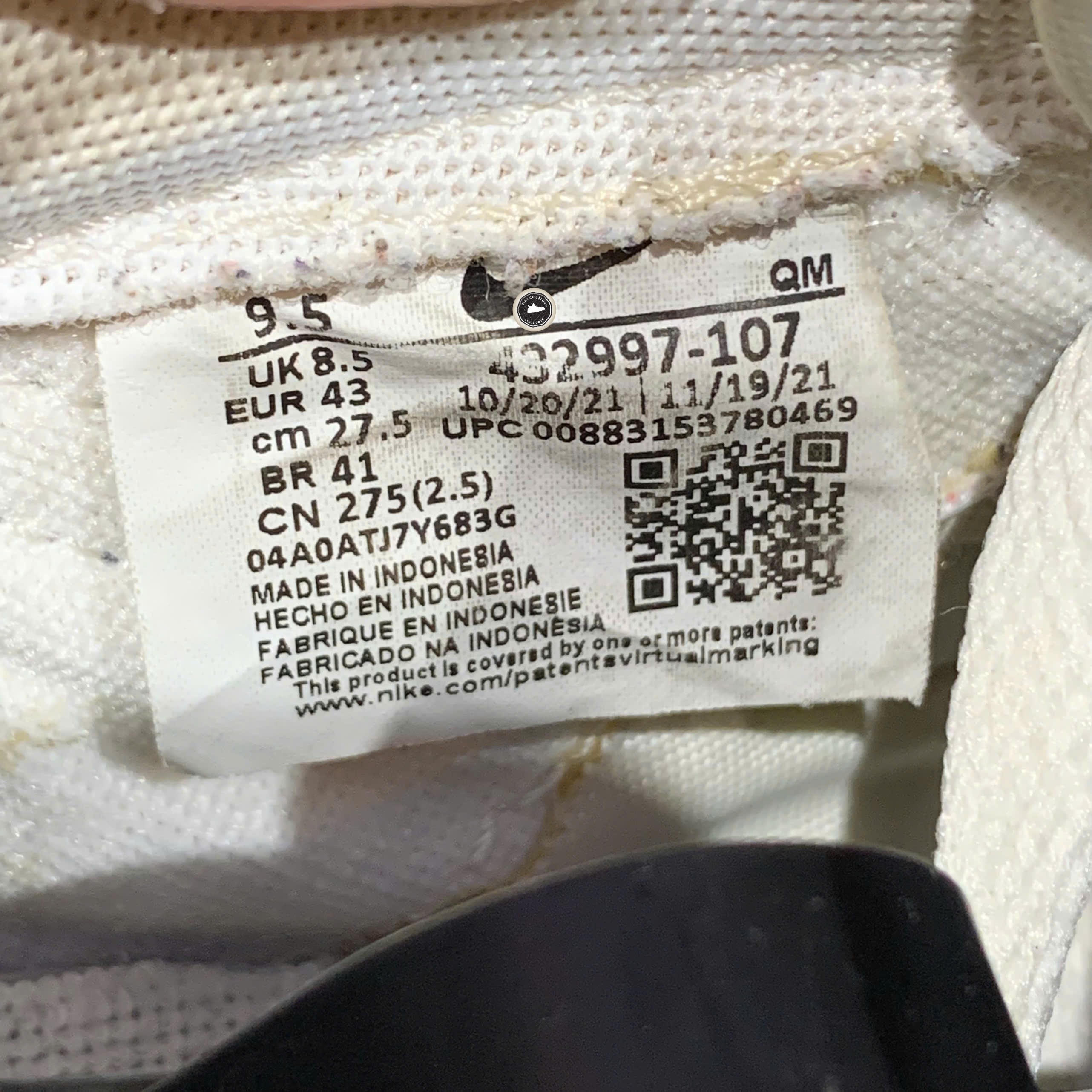 Nike Killshot 2 Leather - 432997 107 - Size 43 - GIÀY 2HAND CHÍNH HÃNG PVN24299