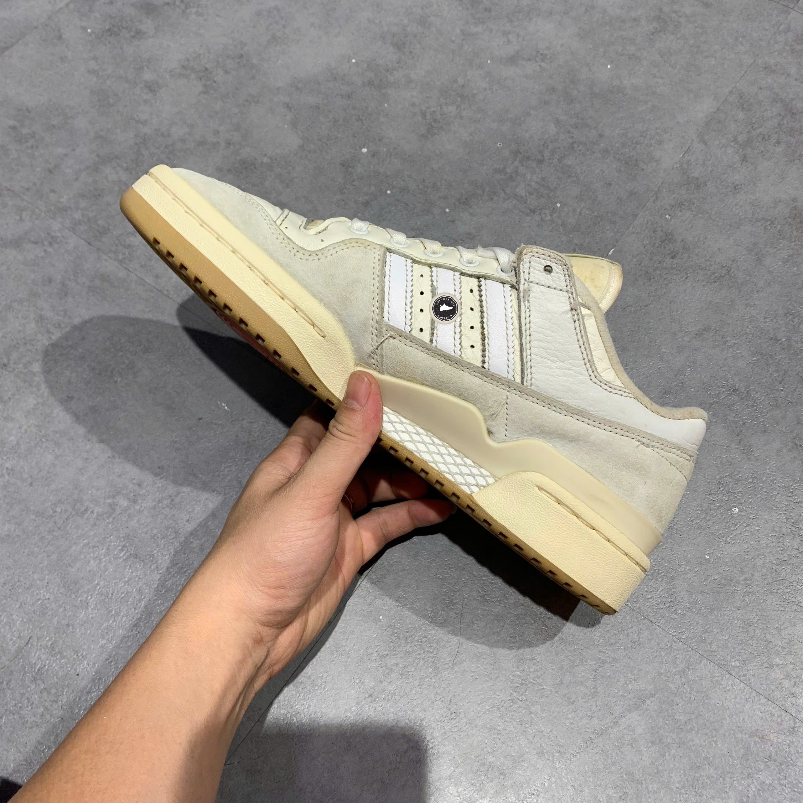 Adidas Forum 84 Low ADV Chalk White - FY7998 - Size 43 1/3 - GIÀY 2HAND CHÍNH HÃNG 24158