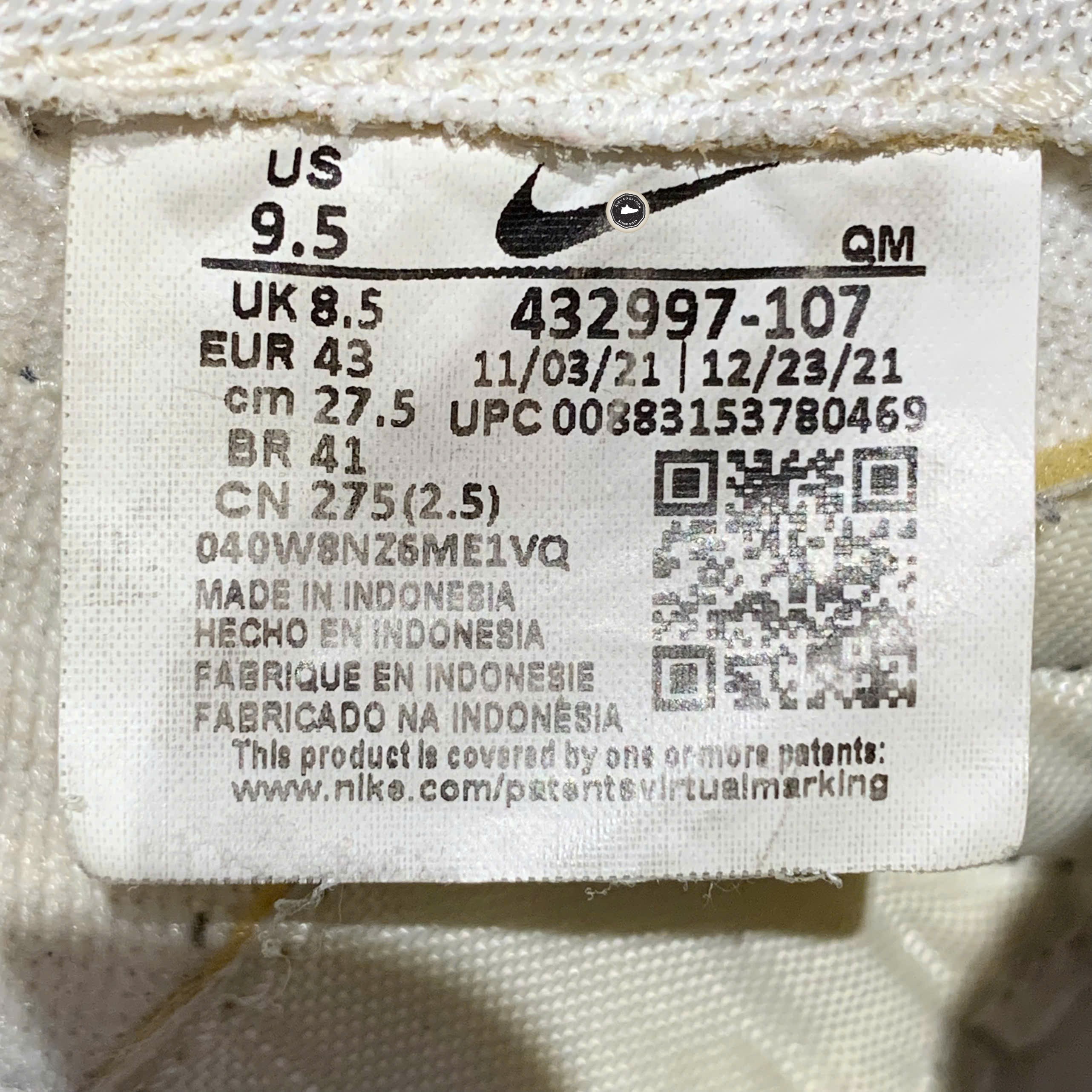 Nike Killshot 2 Leather - 432997 107 - Size 43 - GIÀY 2HAND CHÍNH HÃNG PVN24530