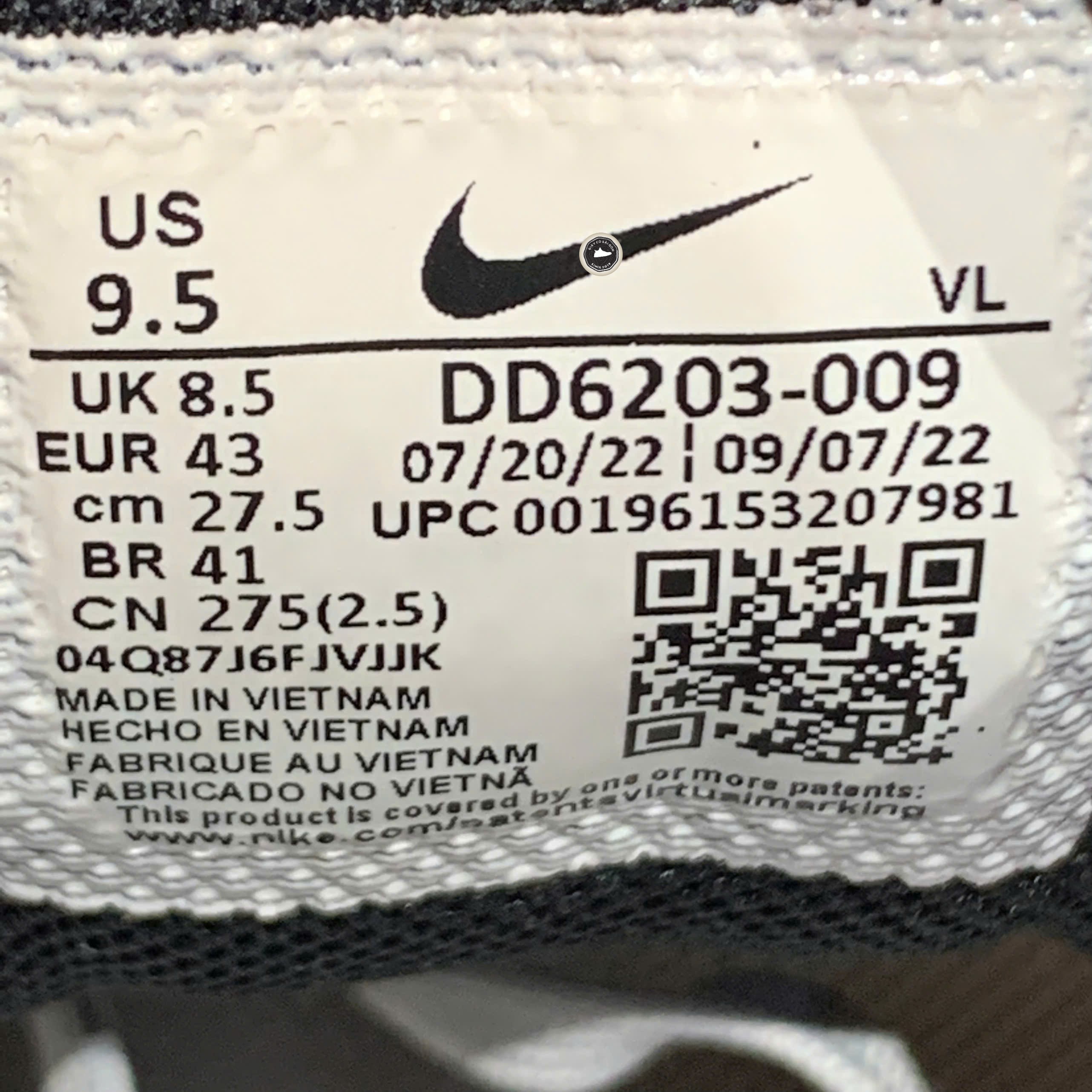 Nike Air Zoom Winflo 9 Photon Dust - DD6203 009 - Size 43 - GIÀY 2HAND CHÍNH HÃNG PVN24317