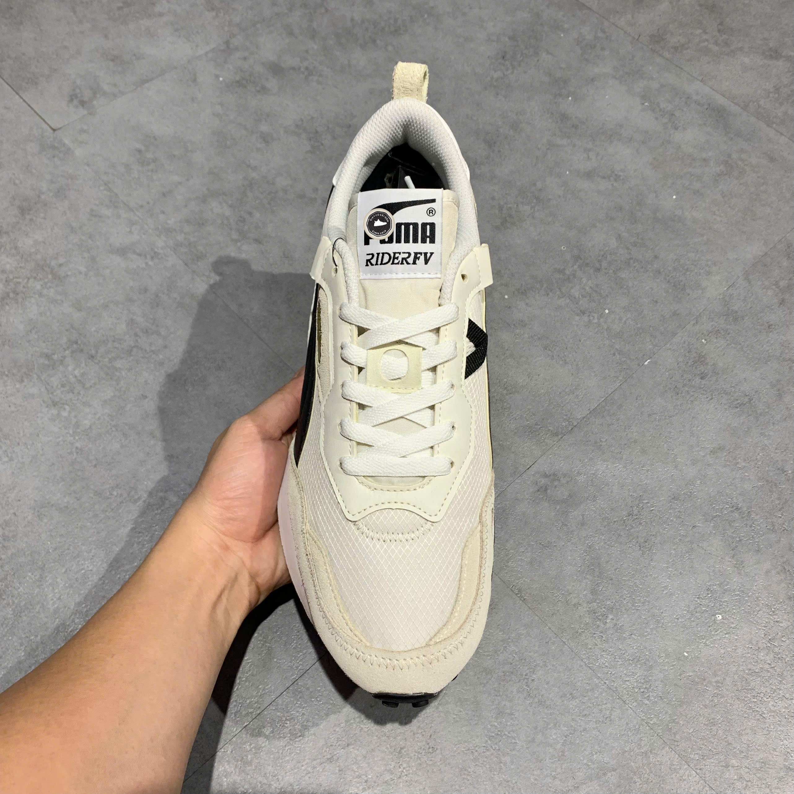 Puma Rider FV 'Future Vintage Marshmallow' - 387672 11 - Size 43 - GIÀY 2HAND CHÍNH HÃNG PVN24284